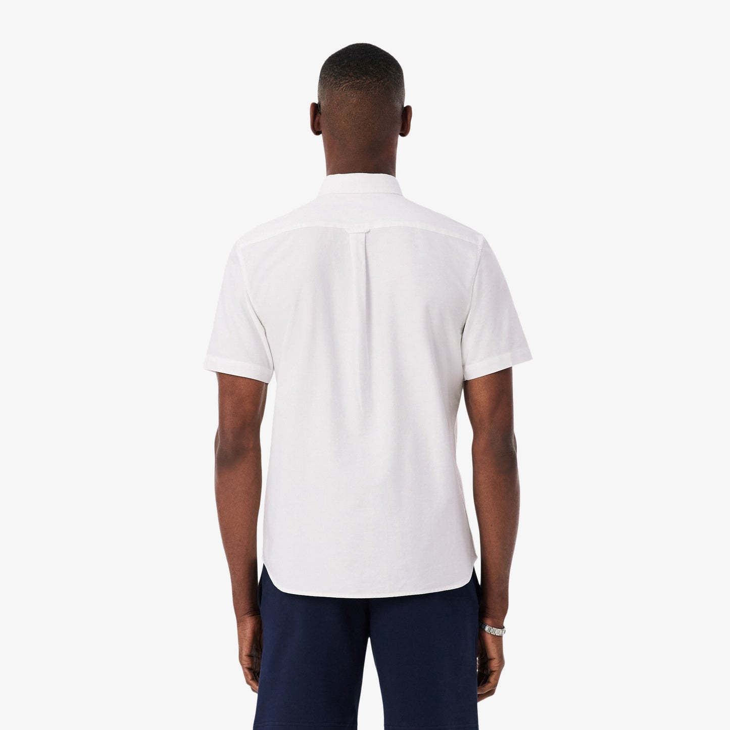 Lacoste Regular Fit Short Sleeved Oxford Shirt