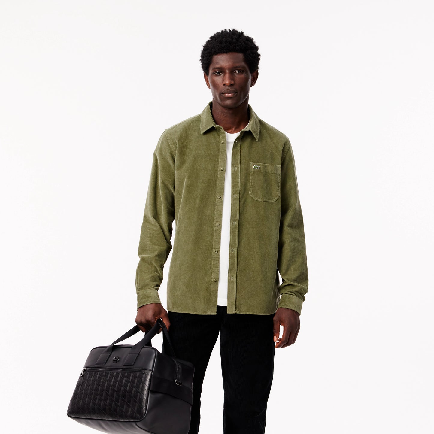 Lacoste Regular Fit Velour Shirt