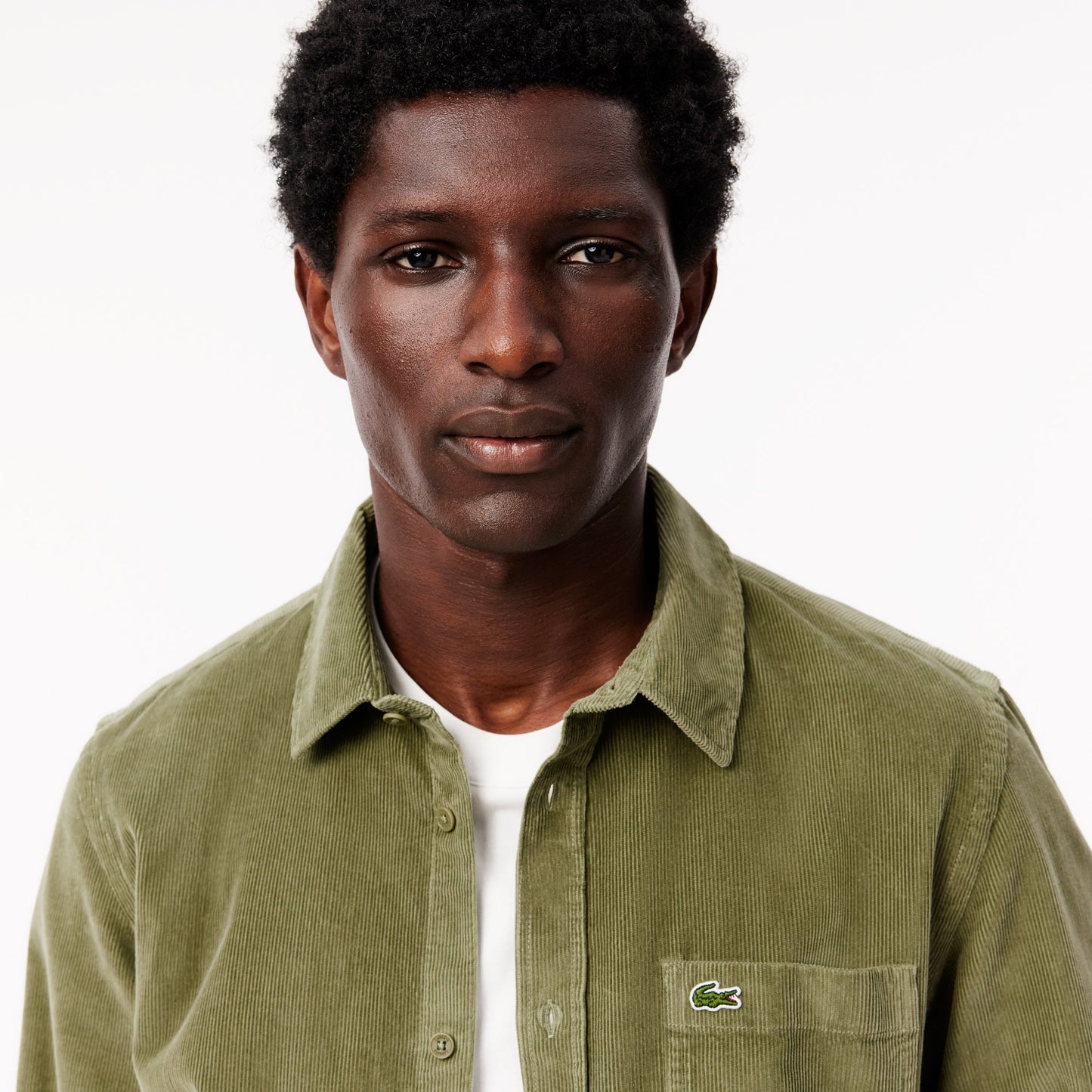 Lacoste Regular Fit Velour Shirt