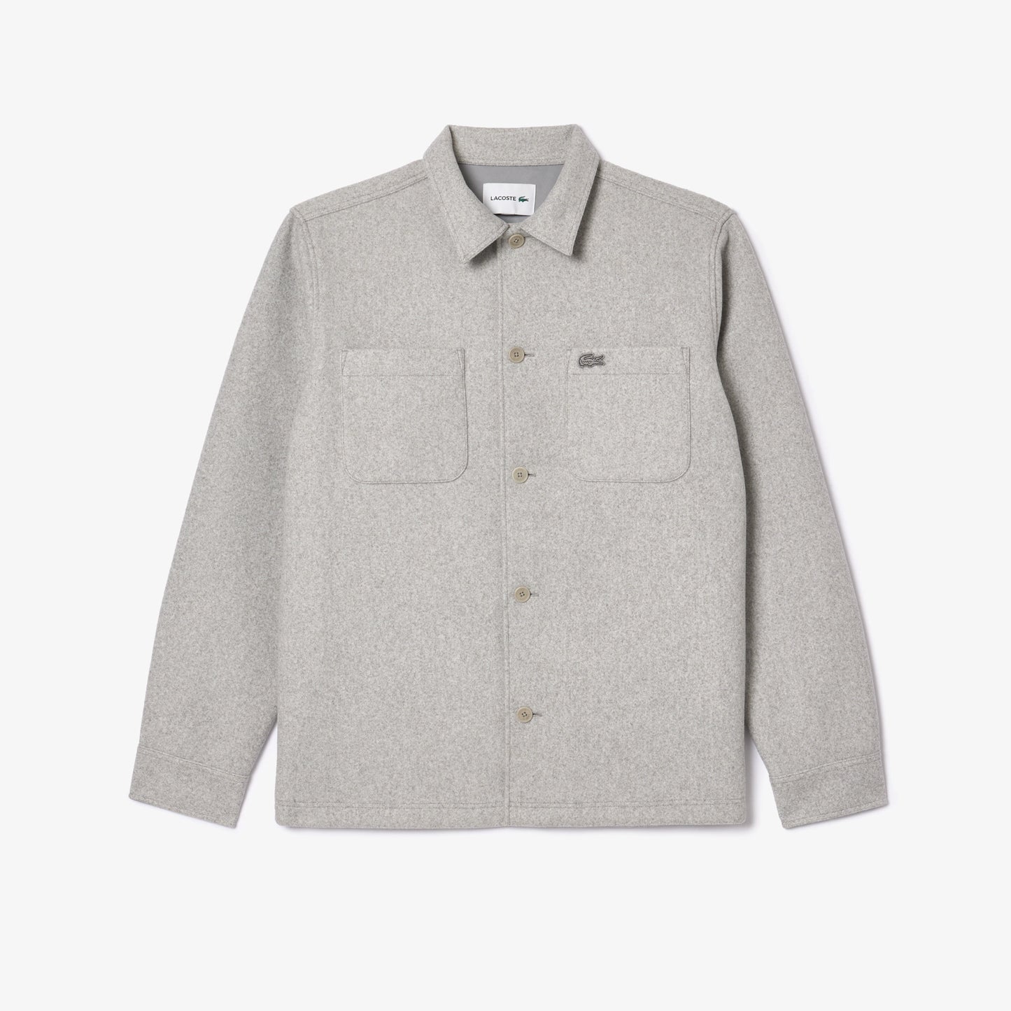 Lacoste Oversized Flannel Overshirt