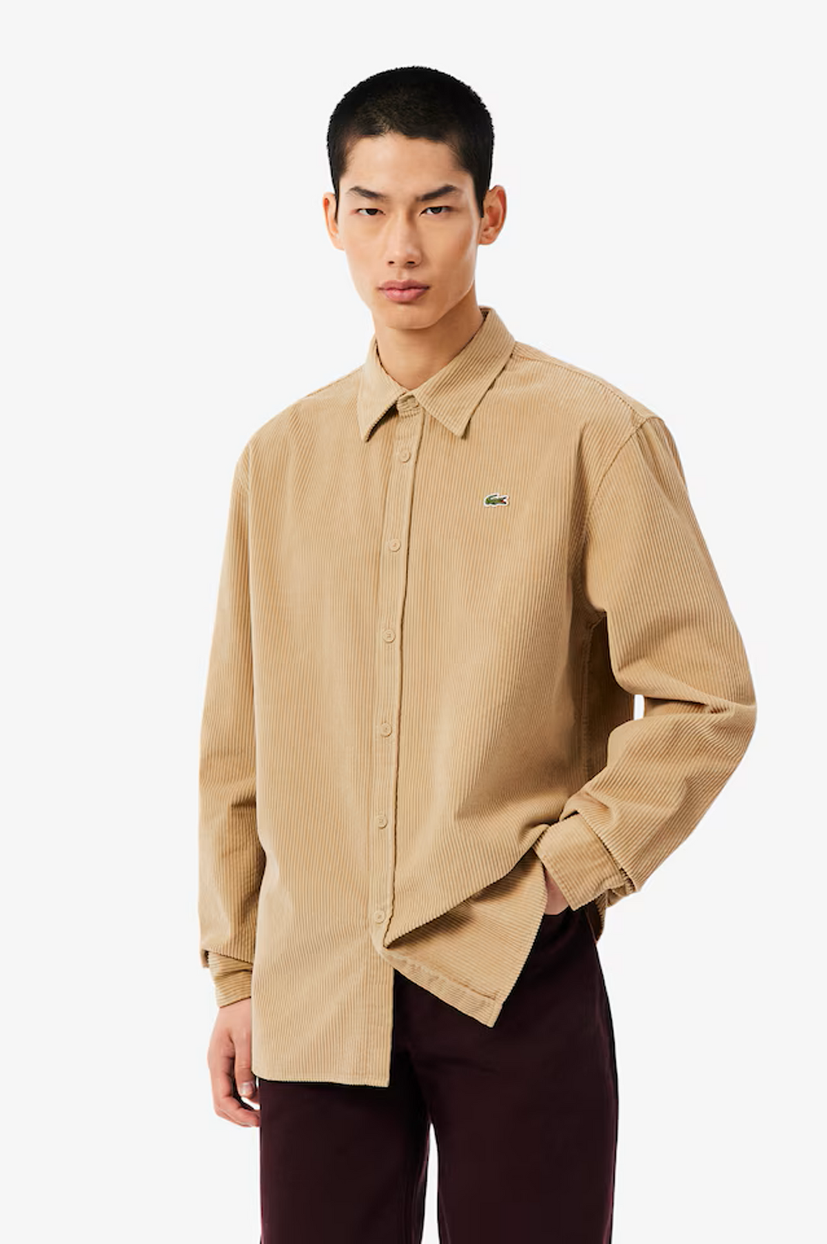 Lacoste Regular Fit Corduroy Shirt