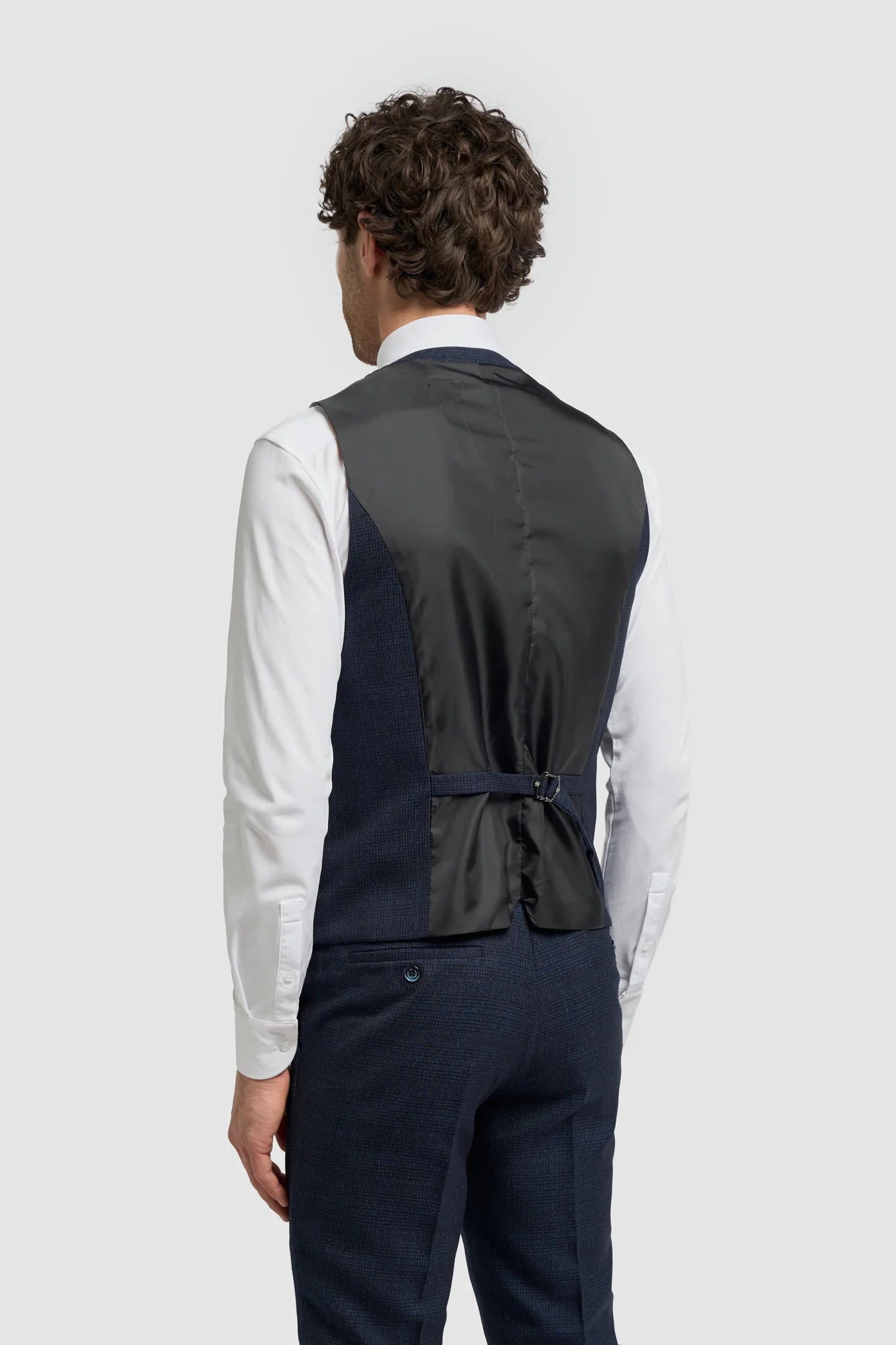 Cavani Caridi Navy Waistcoat
