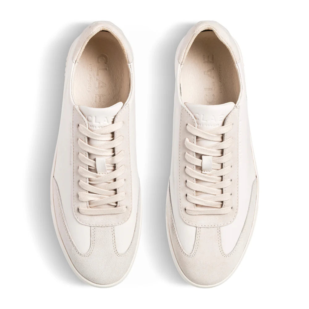 Clae DEANE Triple Off-White Leather