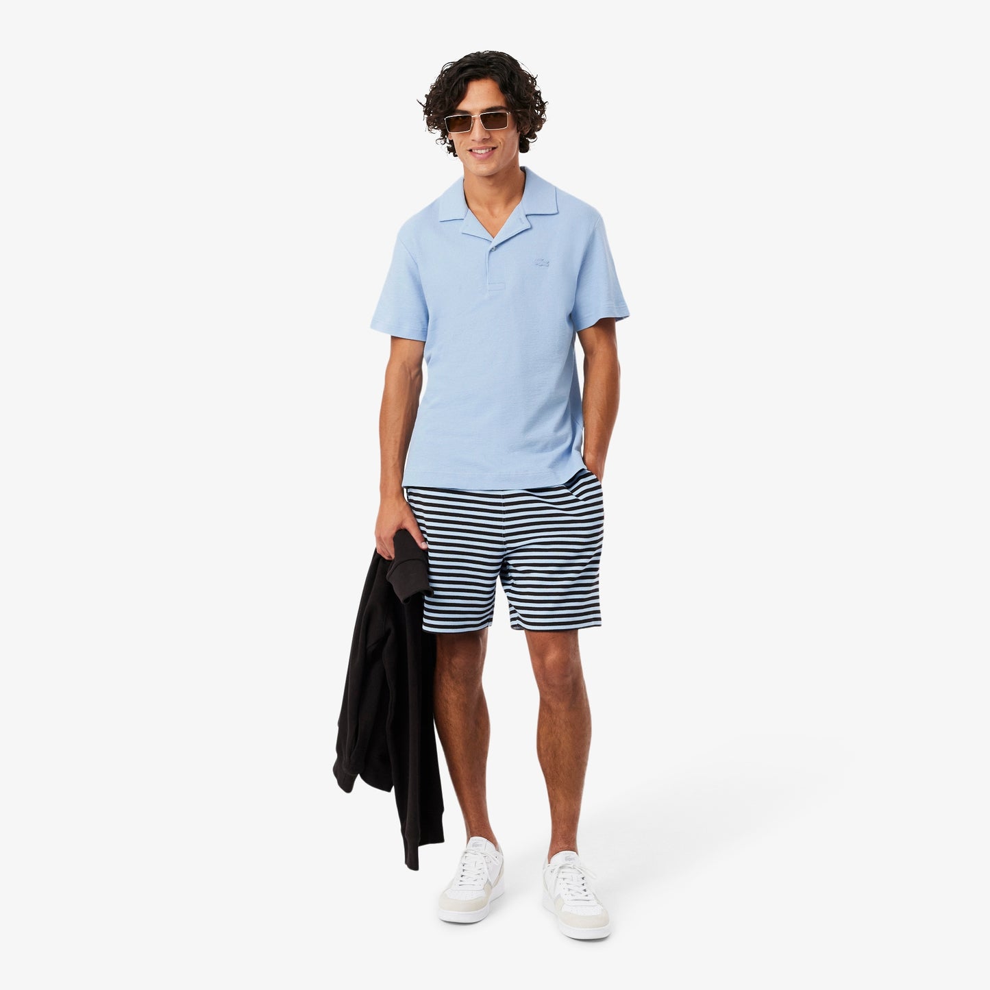 Lacoste Classic Fit Textured Polo Shirt