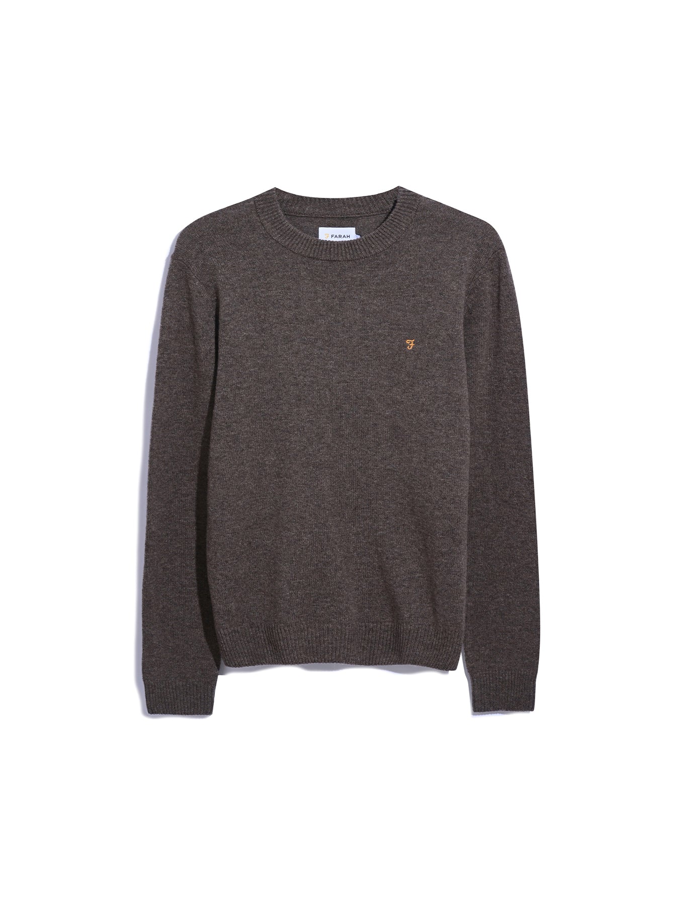 Farah Birchall Crew Neck Lambswool Sweater