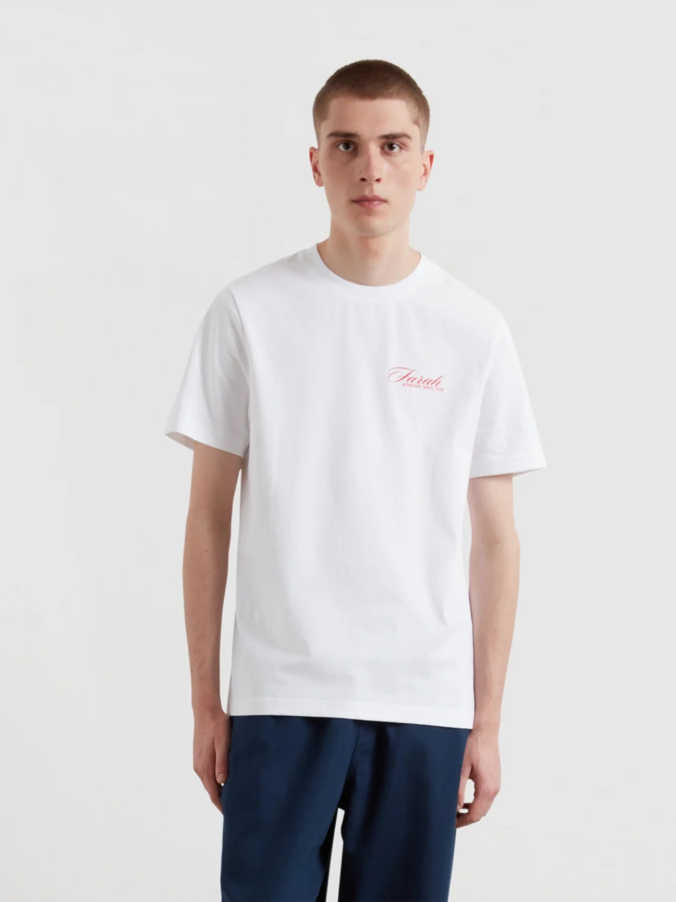 Farah Byron Graphic T-Shirt In White