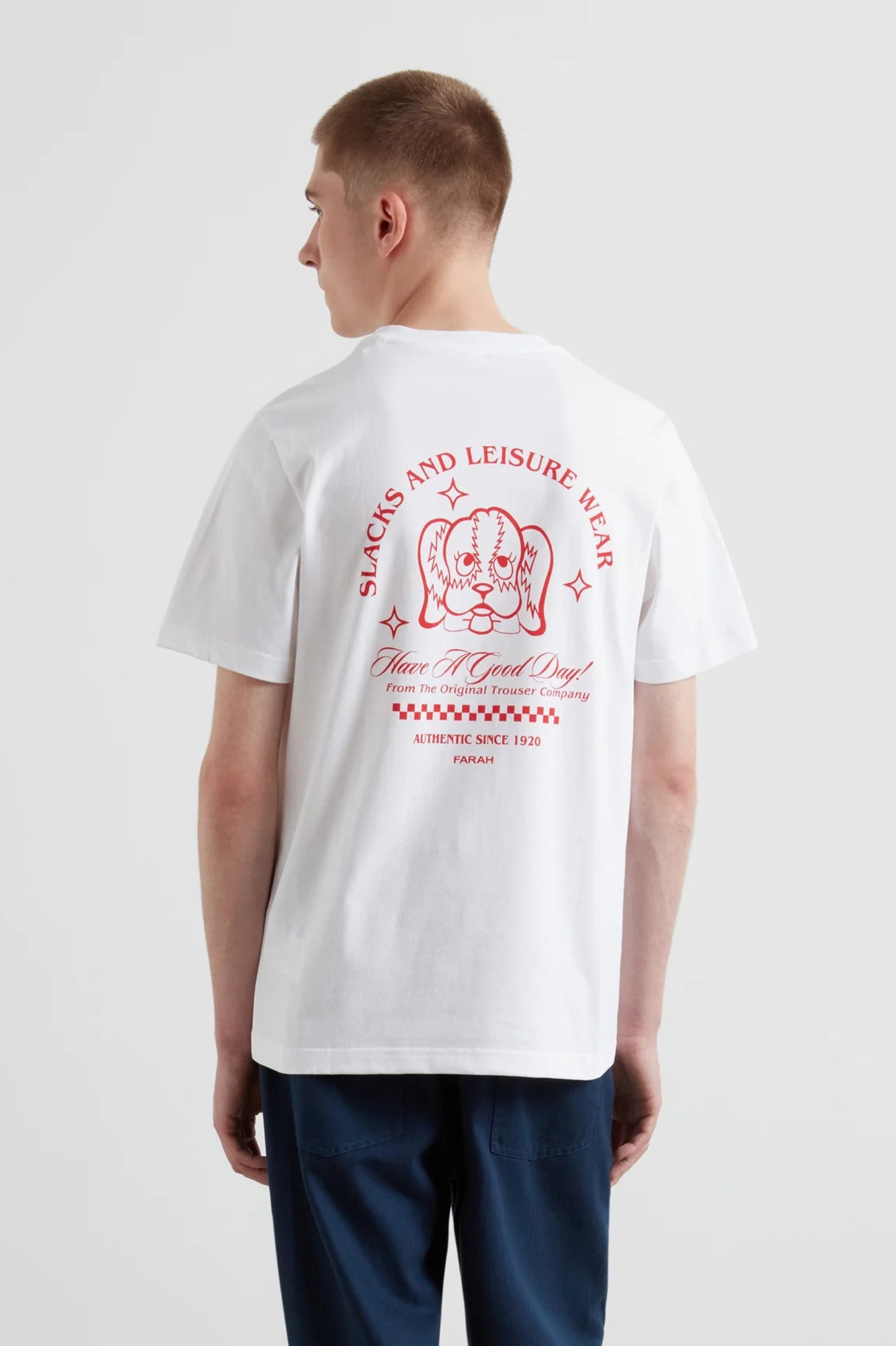 Farah Byron Graphic T-Shirt In White