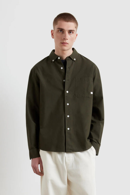 Farah Brewer Box Fit Oxford Shirt