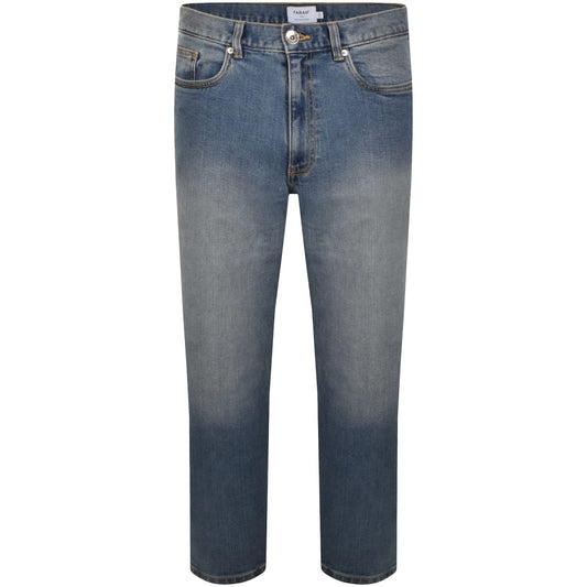 Farah Norwood Regular Fit Mid Wash Jeans Blue