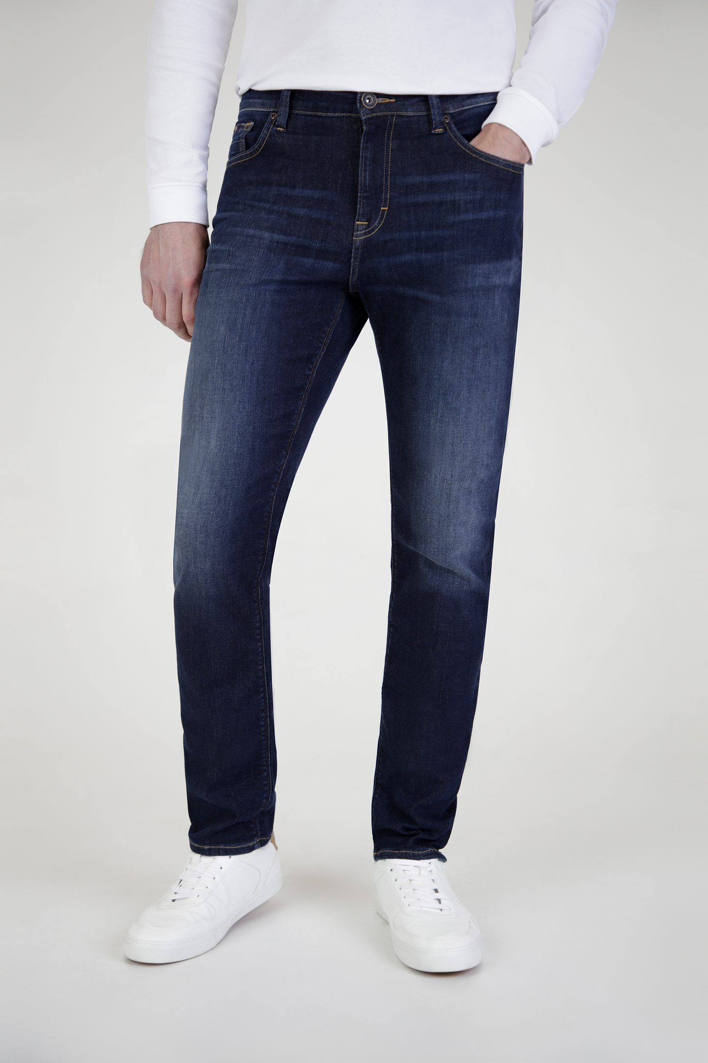 Mish Mash Slim Fit Flex Active Dark Denim Jean