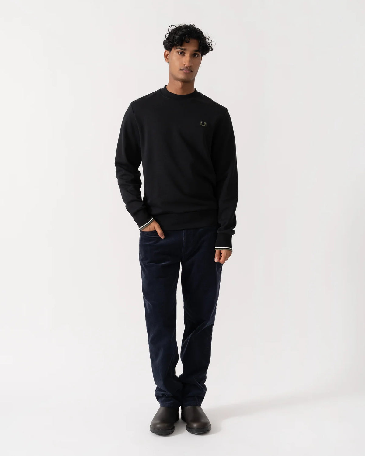 Fred Perry Crew Neck Sweatshirt
