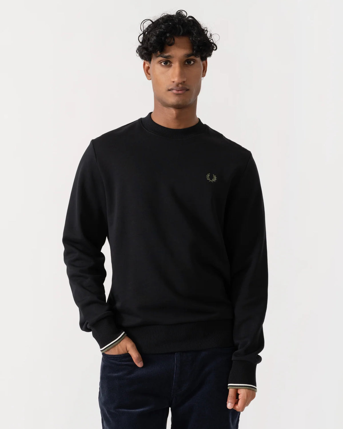 Fred Perry Crew Neck Sweatshirt