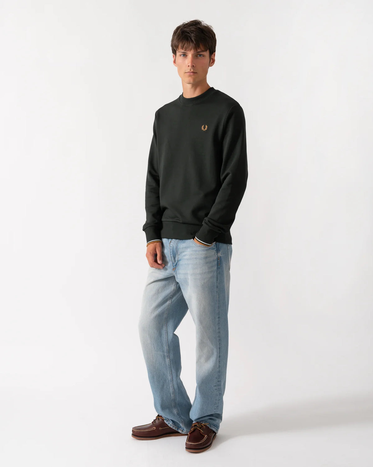Fred Perry Crew Neck Sweatshirt
