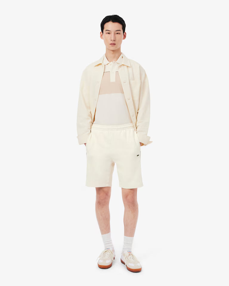Lacoste Regular Fit Colour-Block Fleece Shorts