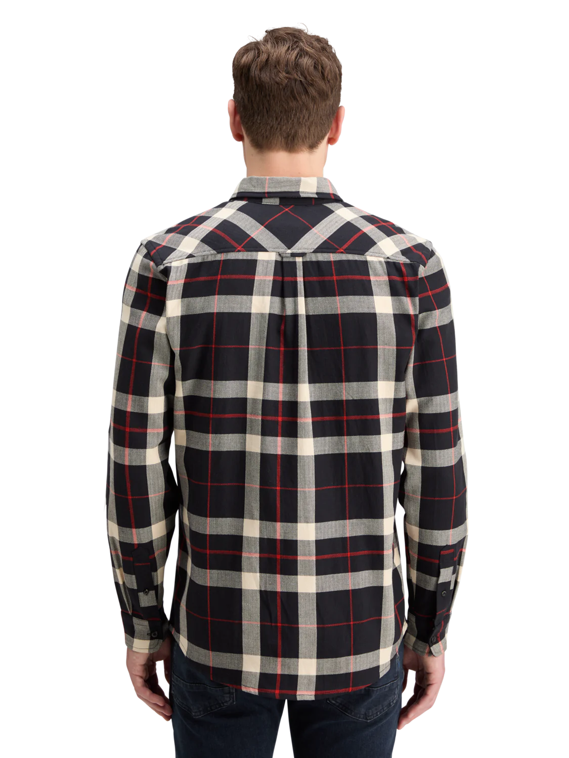 Scotch & Soda Herringbone Check Shirt