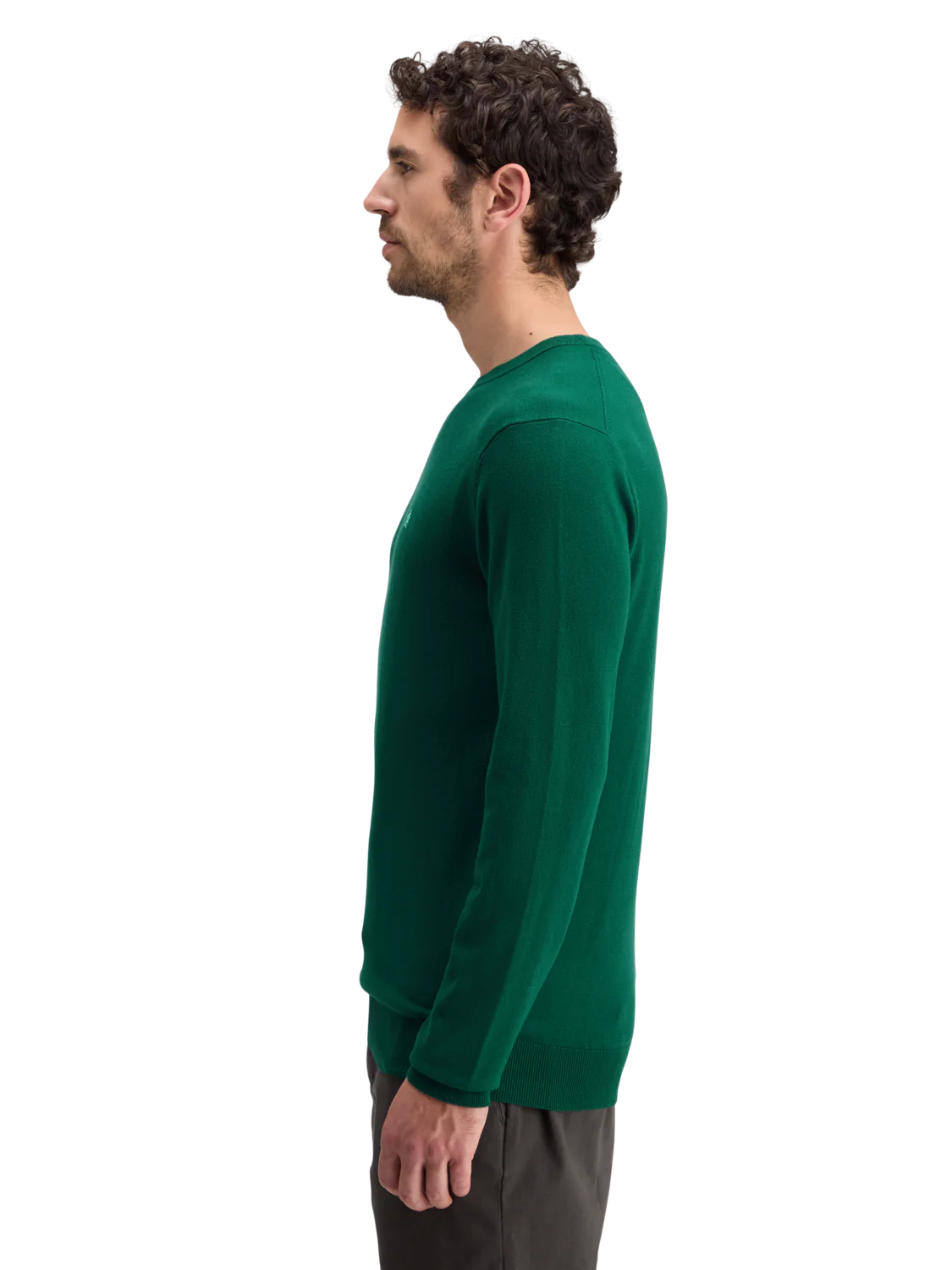 Scotch and Soda Viscose Sweater Wingback Green