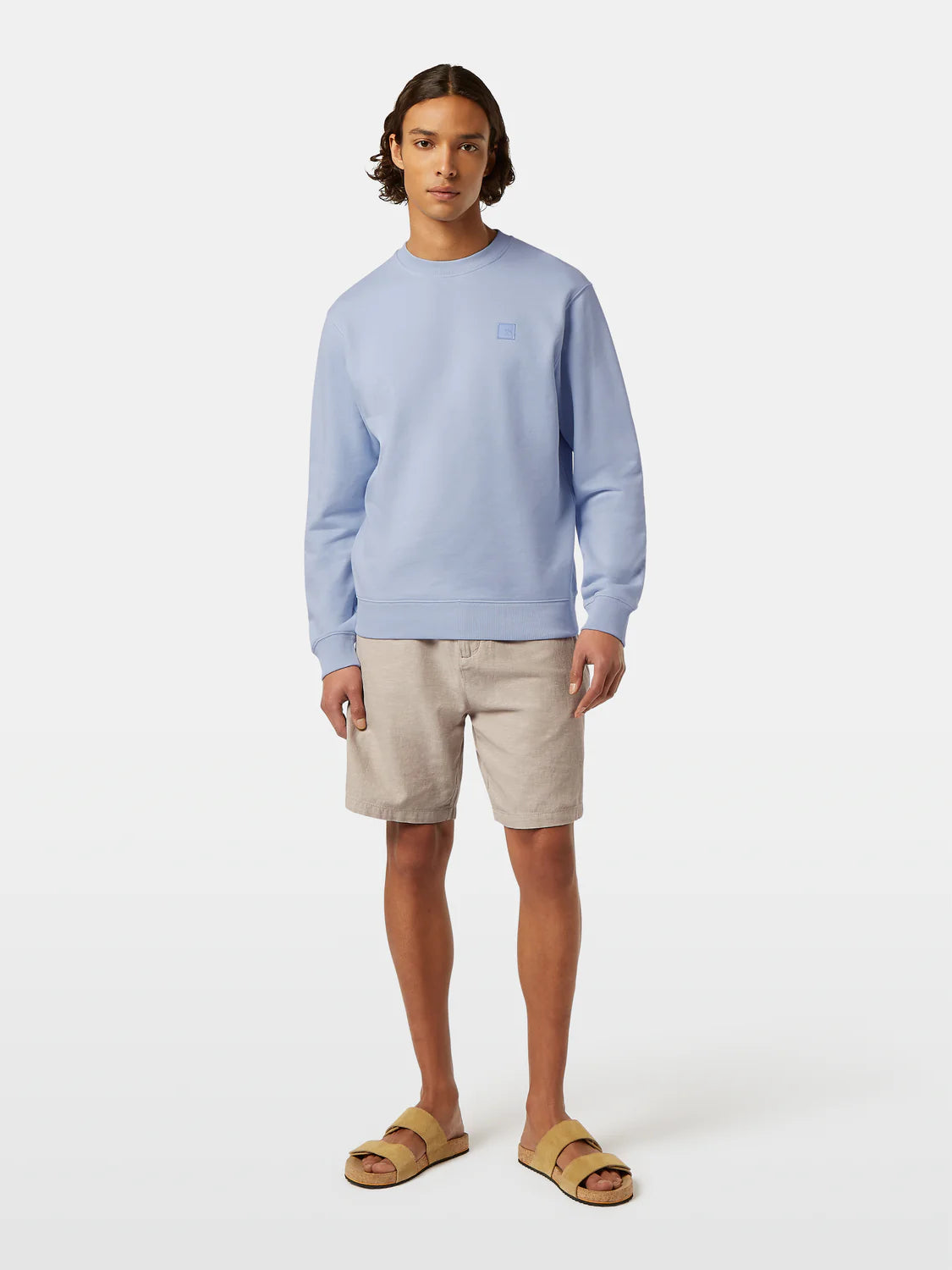 Scotch and Soda Seasonal core - Regular fit logo sweatshirt