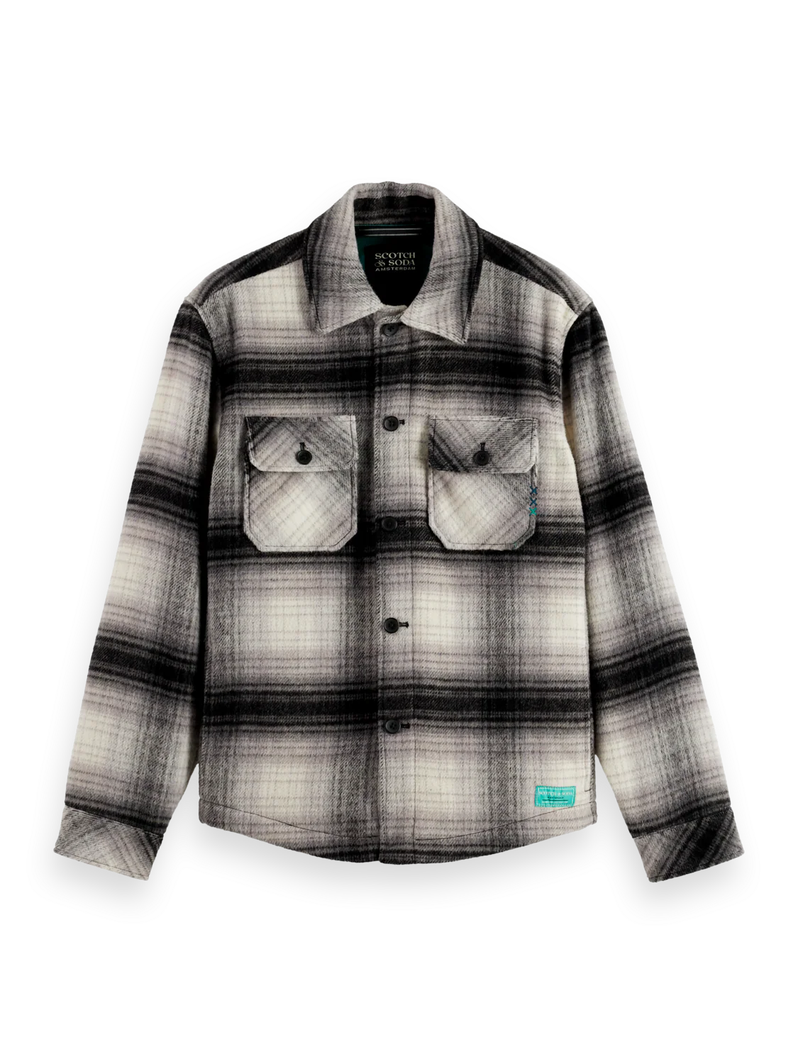 Scotch Soda Check Overshirt
