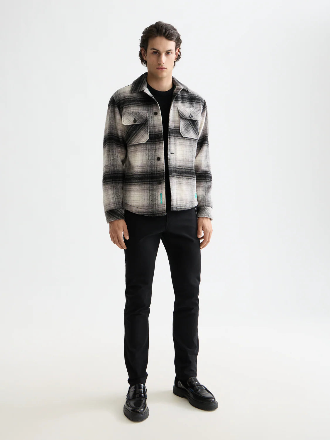 Scotch Soda Check Overshirt