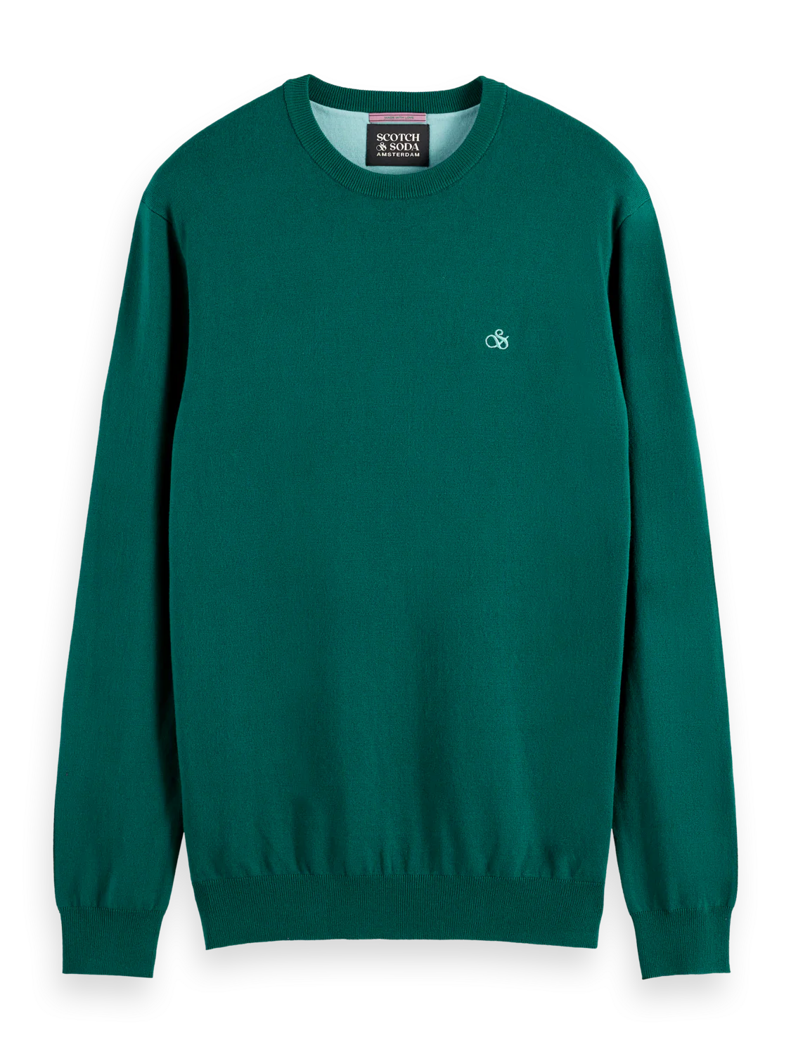 Scotch and Soda Viscose Sweater Wingback Green