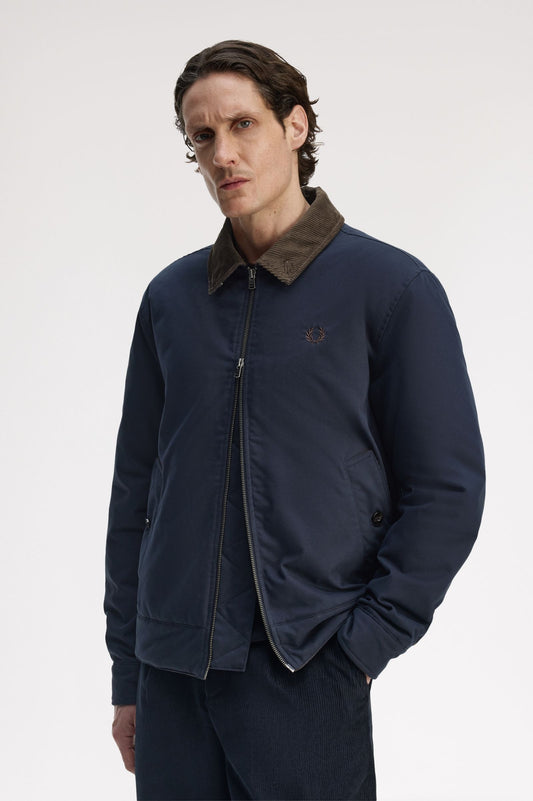Fred Perry Cotton Caban Jacket