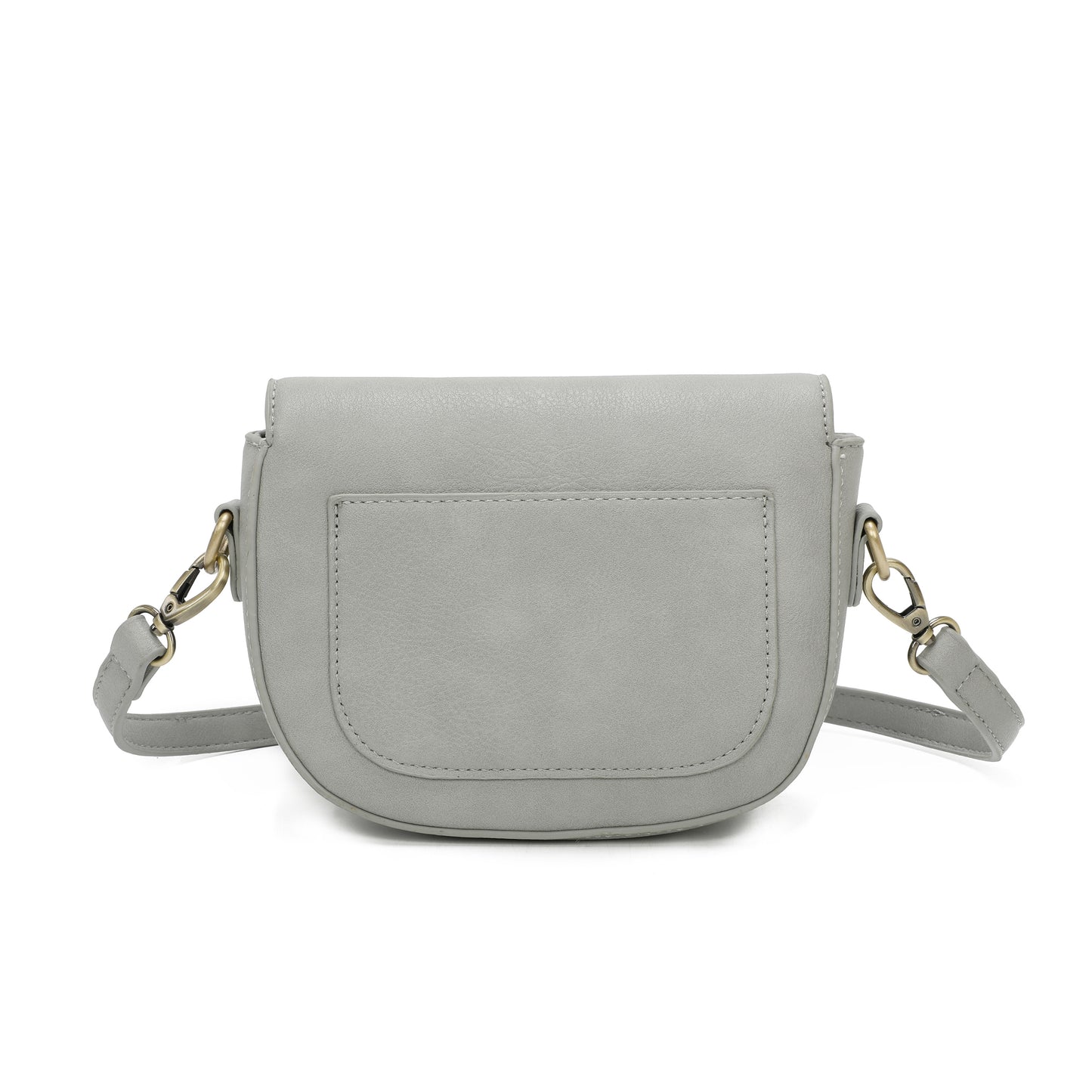 Jamie Bags Twist Close Cross Body / Grey