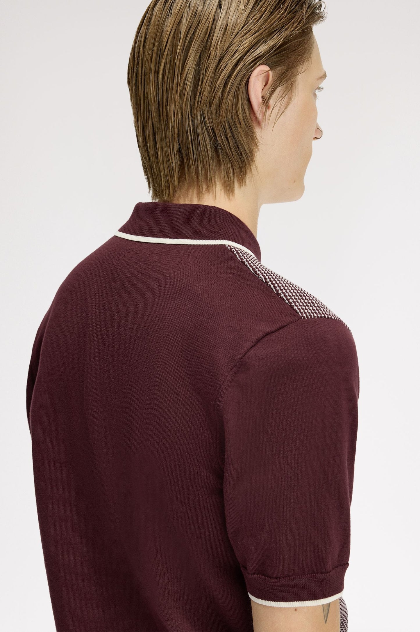 Fred Perry Tonic Waffle Knitted Shirt K2307