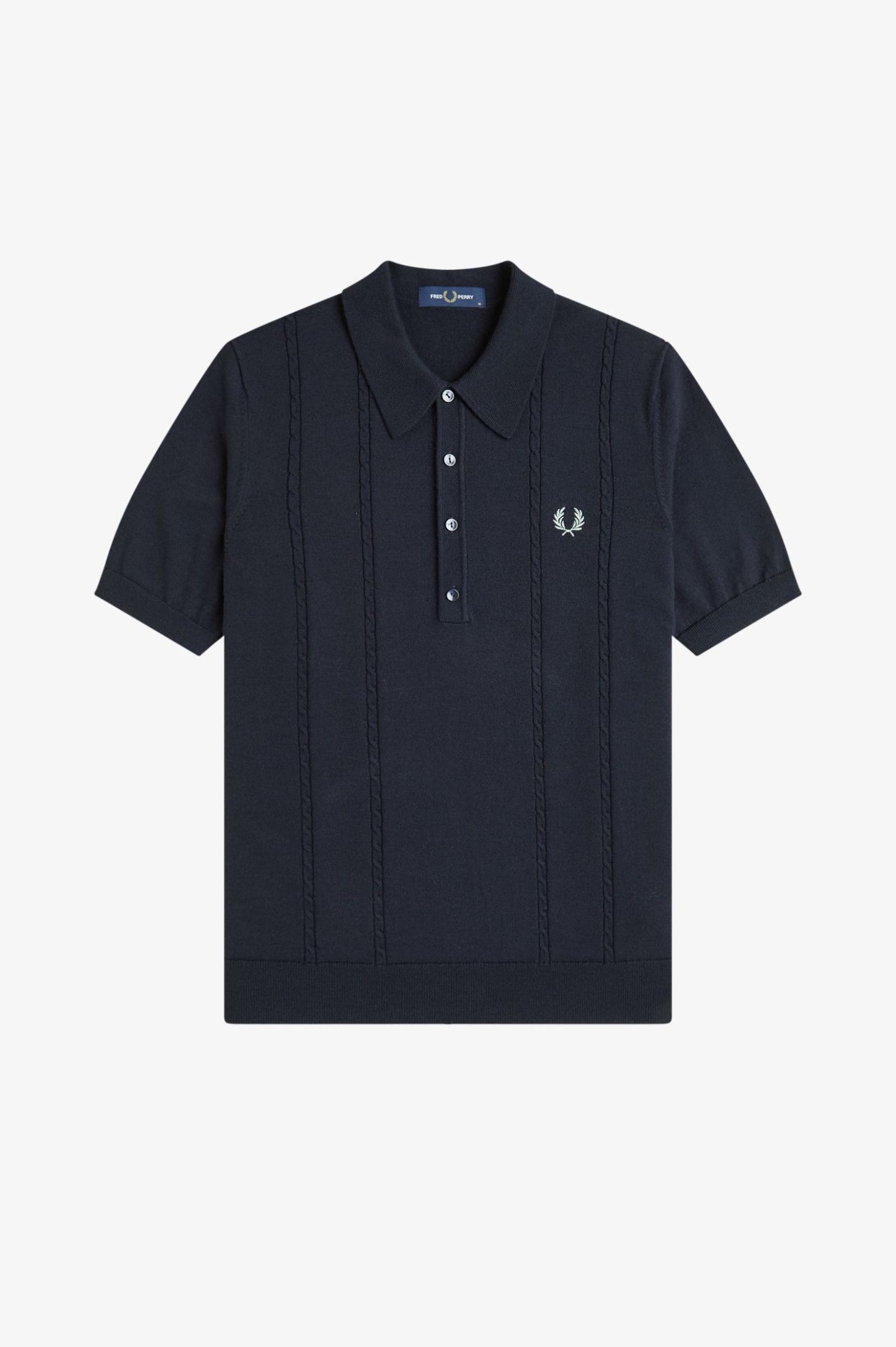 Fred Perry Cable Knitted Shirt K2308
