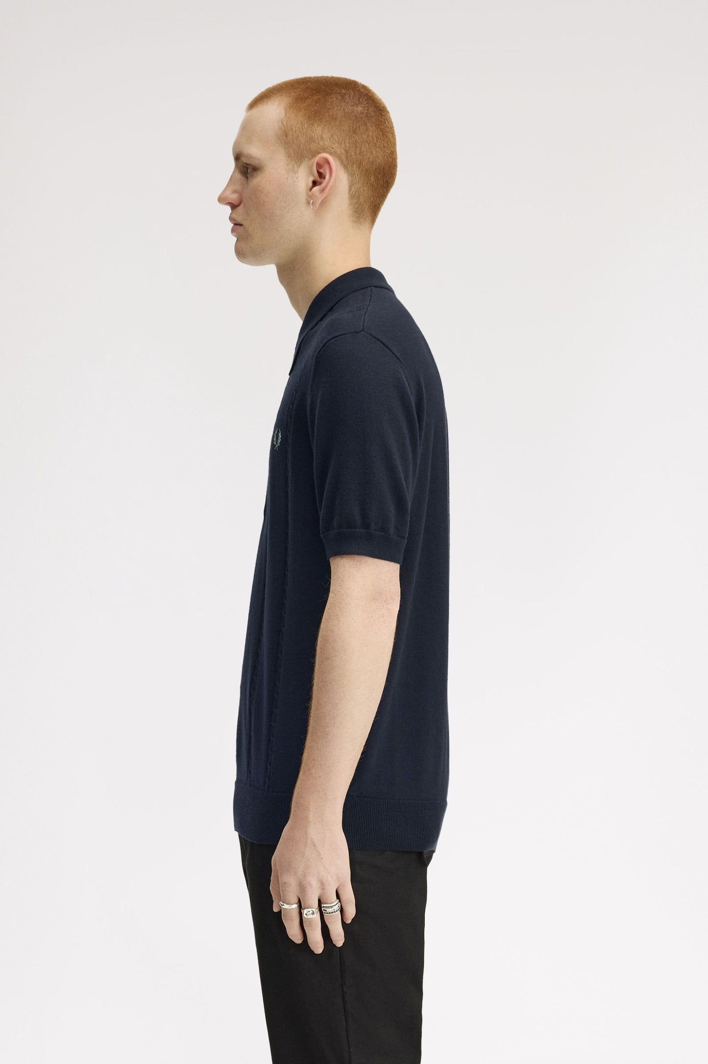 Fred Perry Cable Knitted Shirt K2308