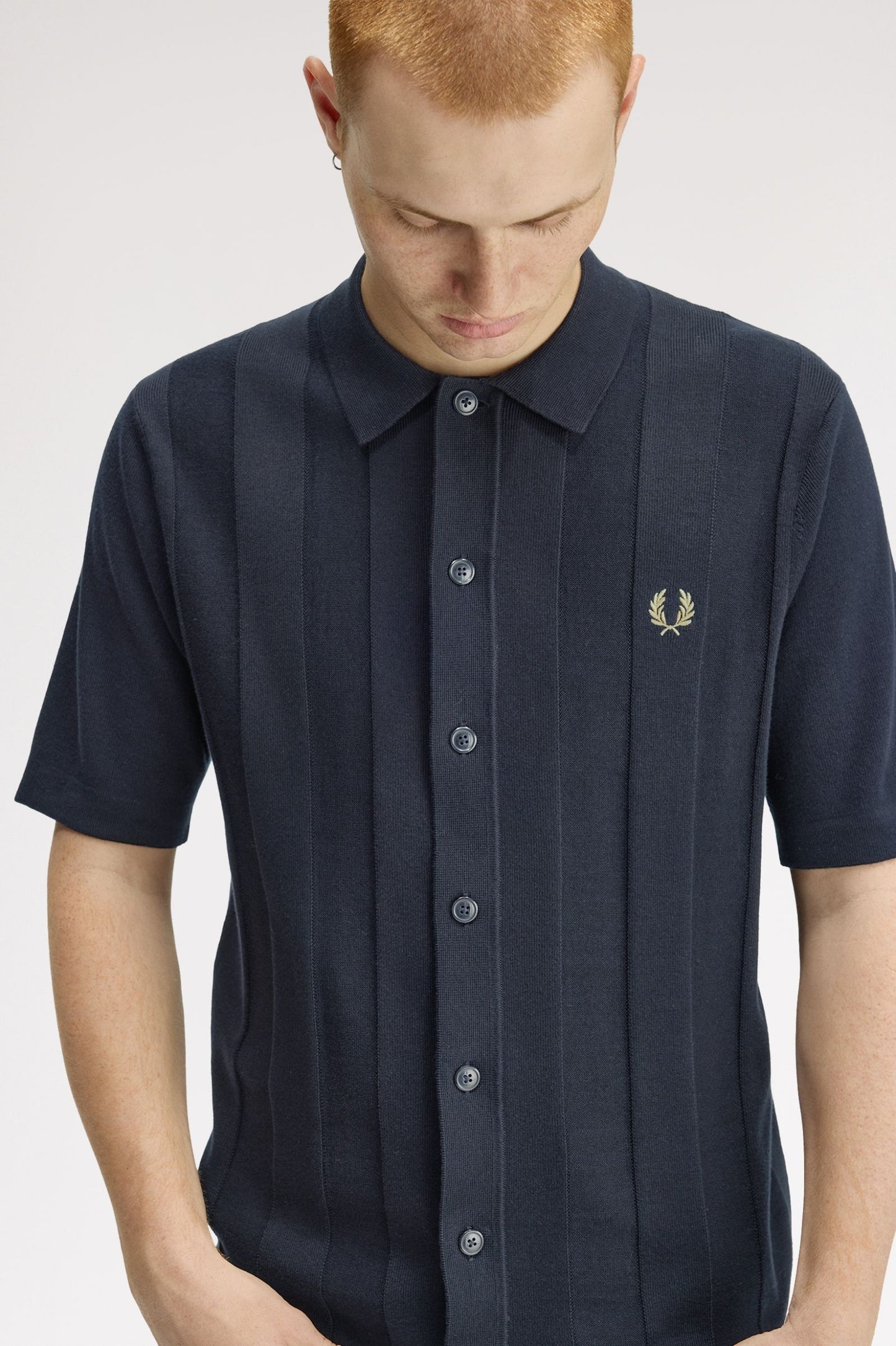 Fred Perry Tonal Vertical Stripe Shirt