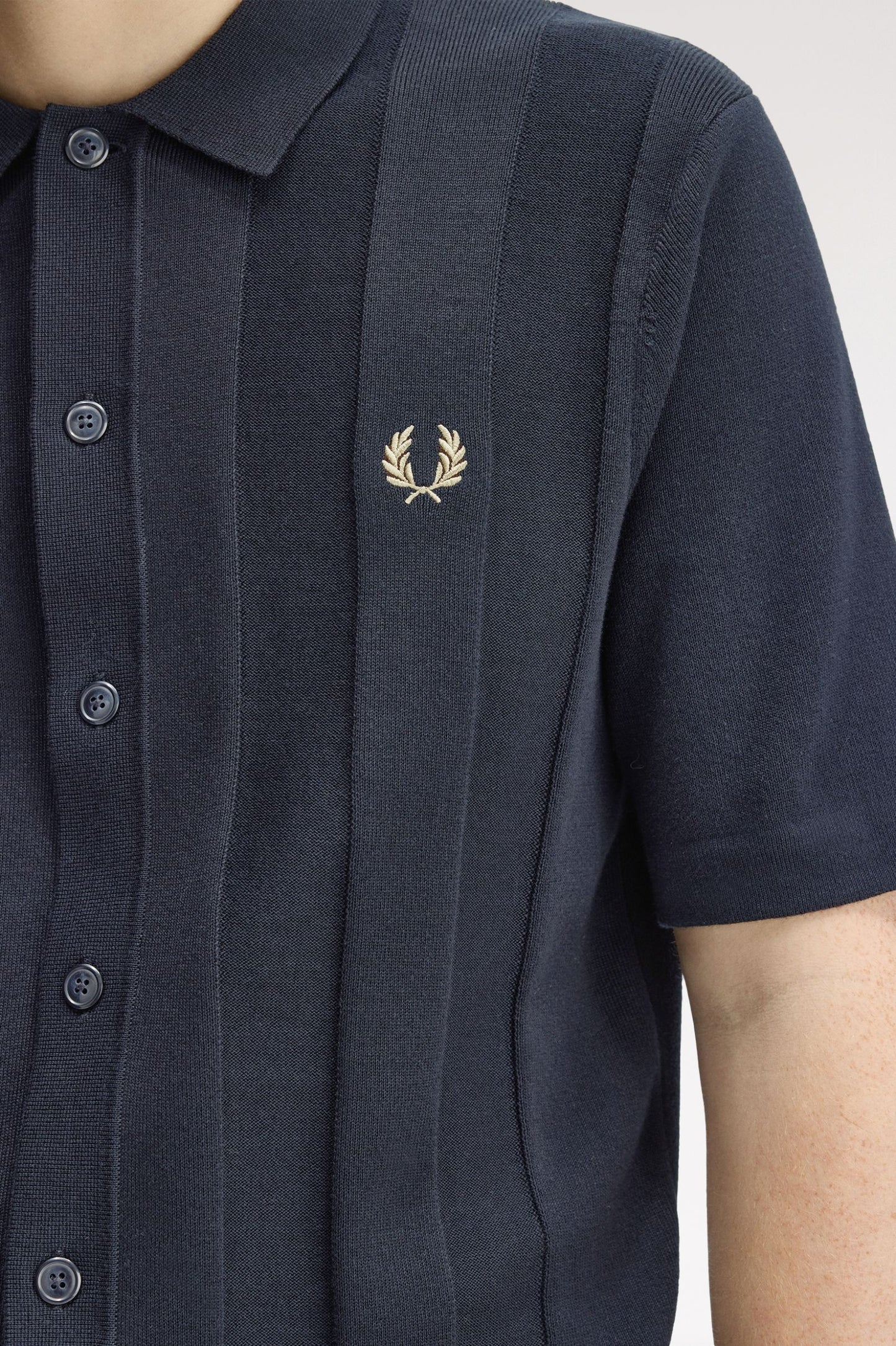 Fred Perry Tonal Vertical Stripe Shirt
