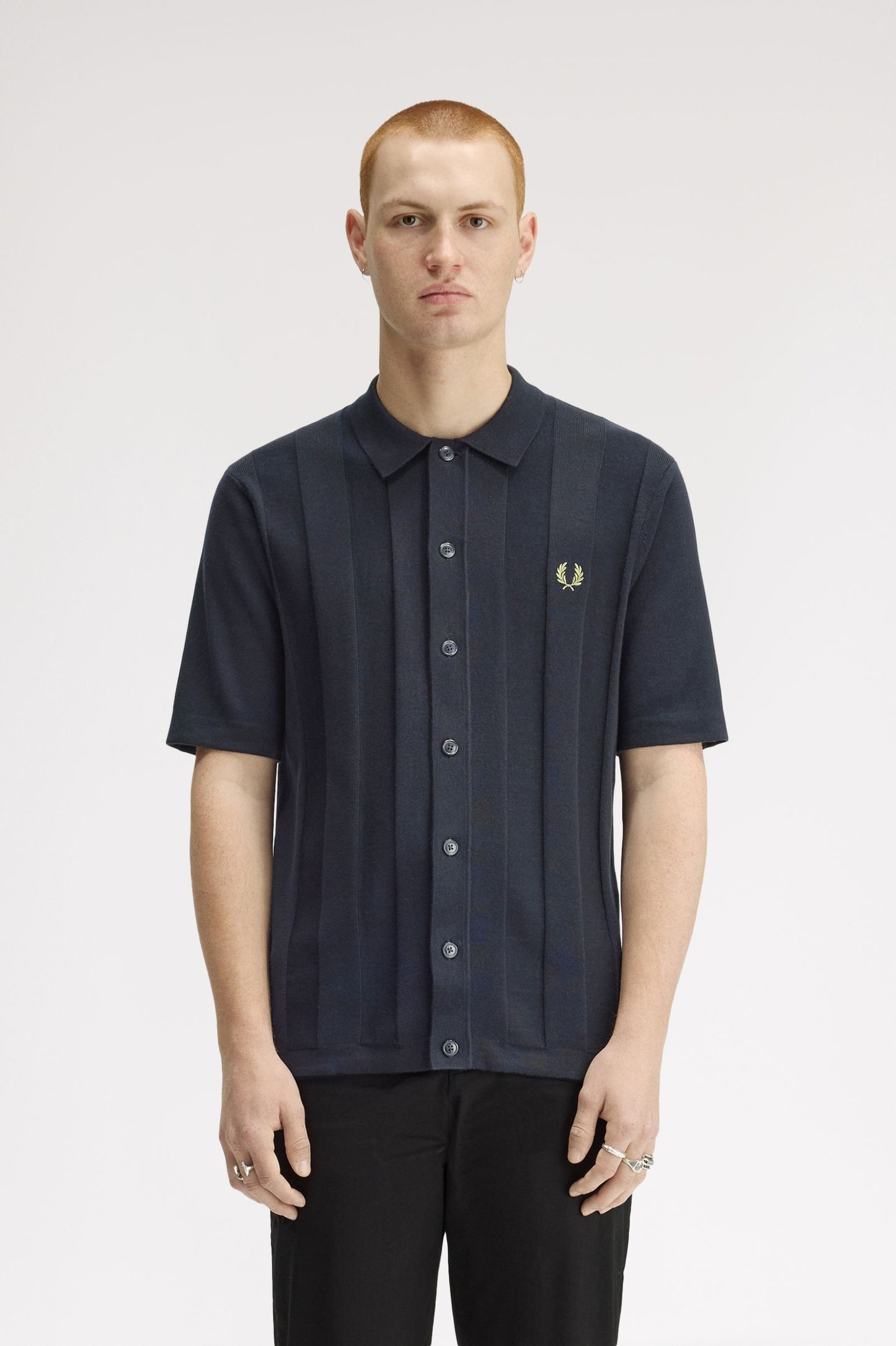 Fred Perry Tonal Vertical Stripe Shirt