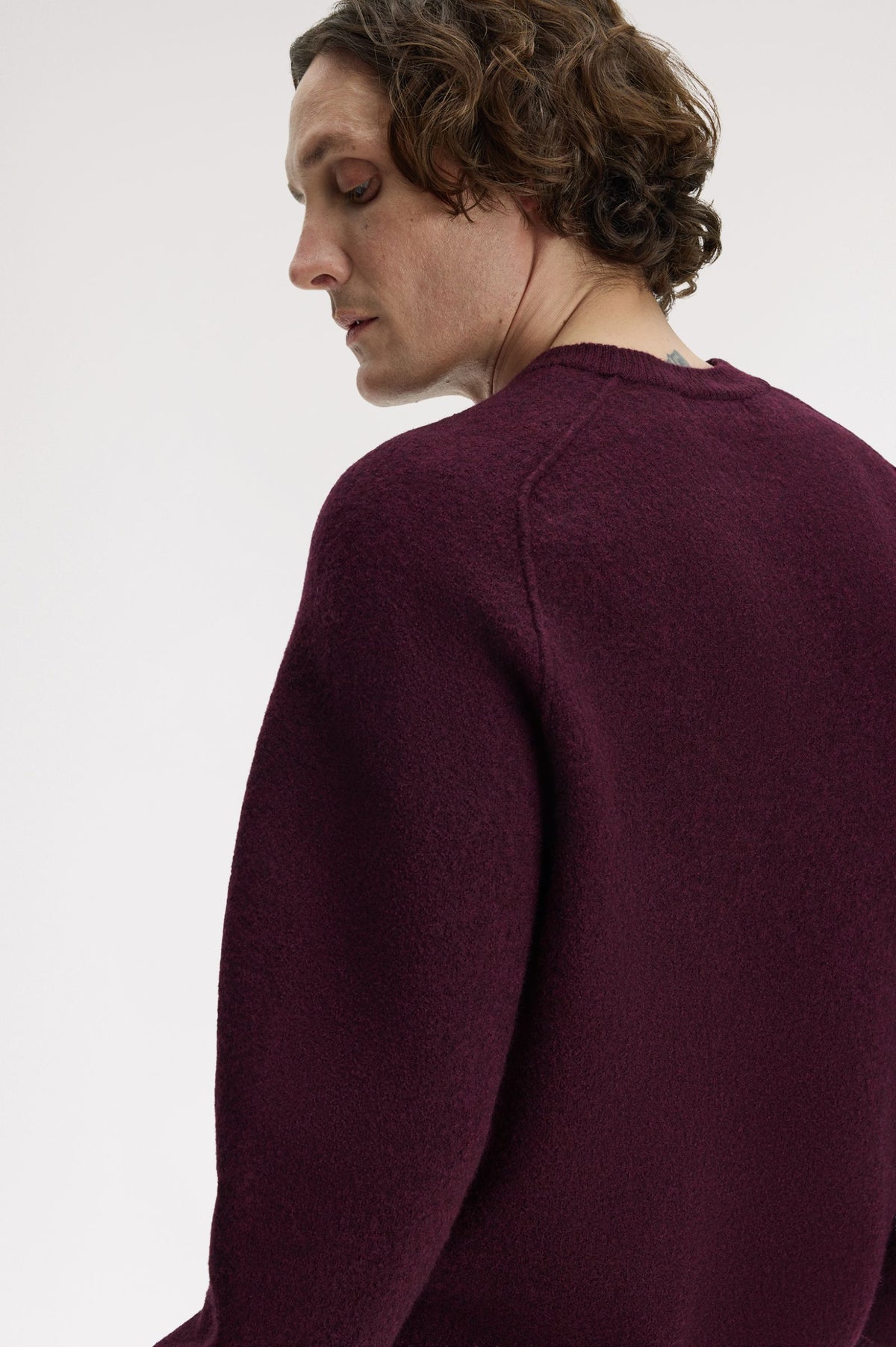 Fred Perry Merinowool Saddlesleeve Jumper