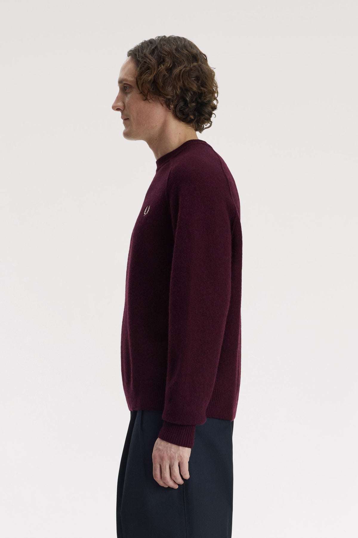 Fred Perry Merinowool Saddlesleeve Jumper