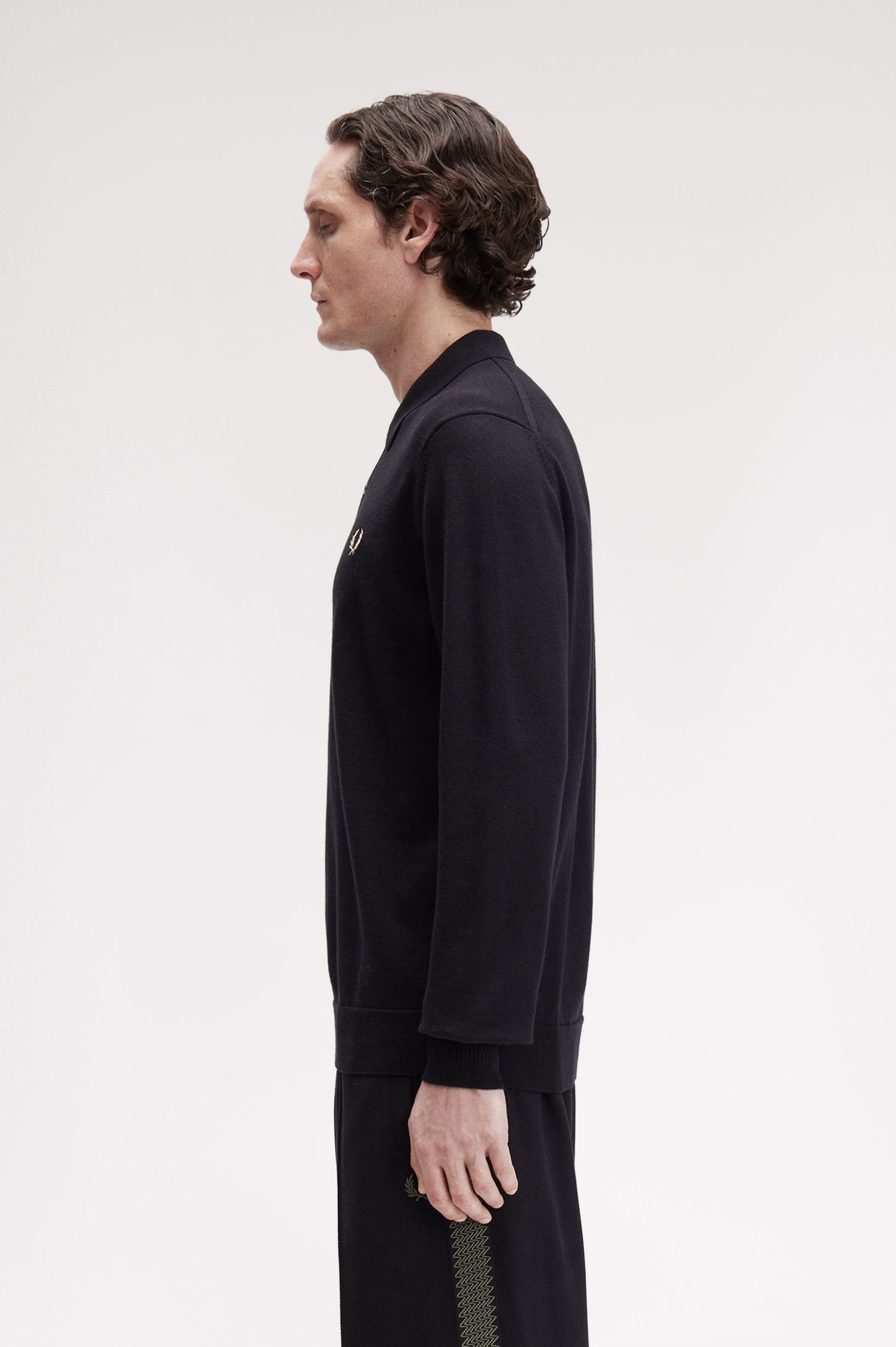 Fred Perry Classic Knitted Shirt Ls K4535