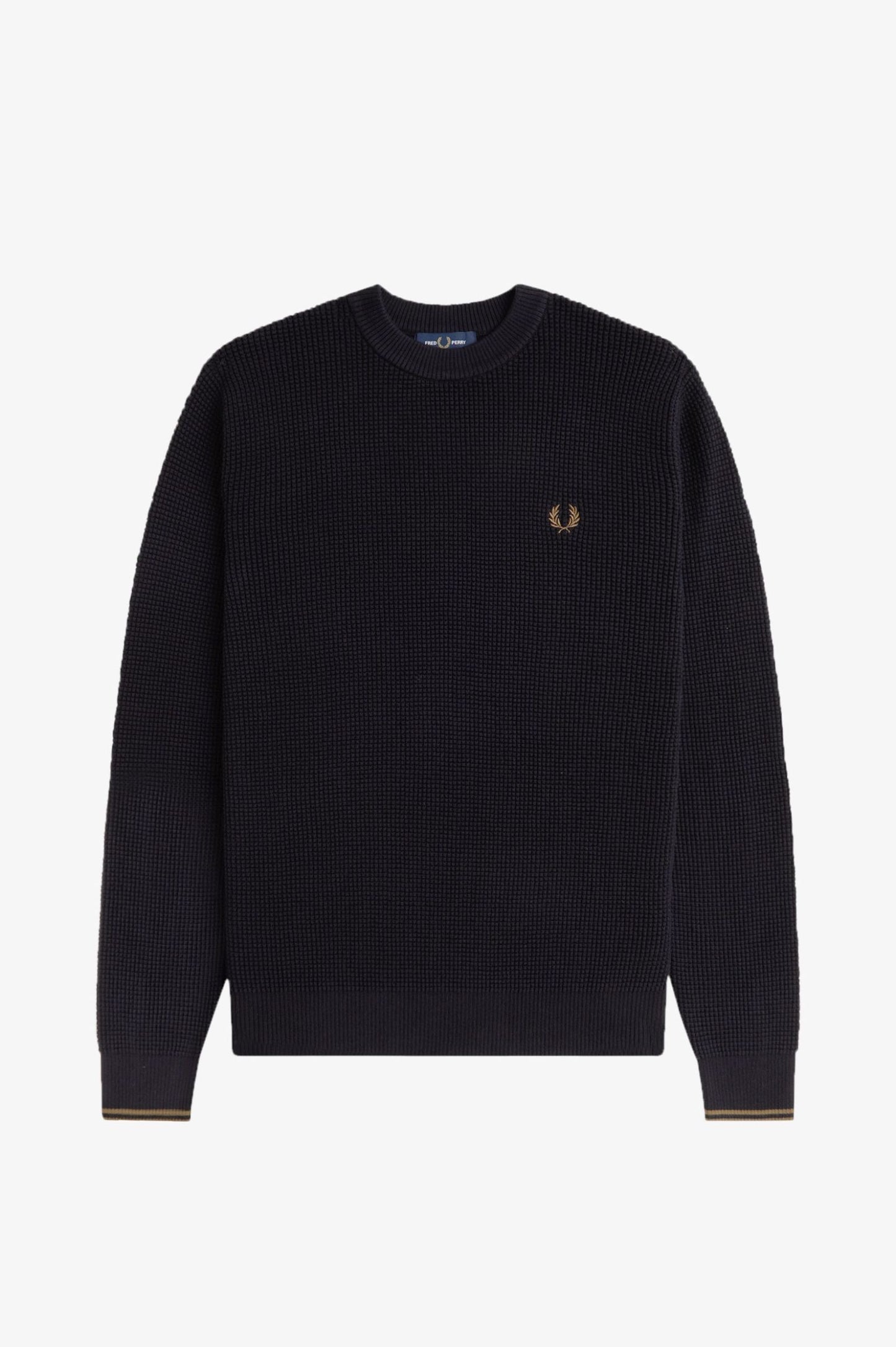 Fred Perry Waffle Stitch Jumper