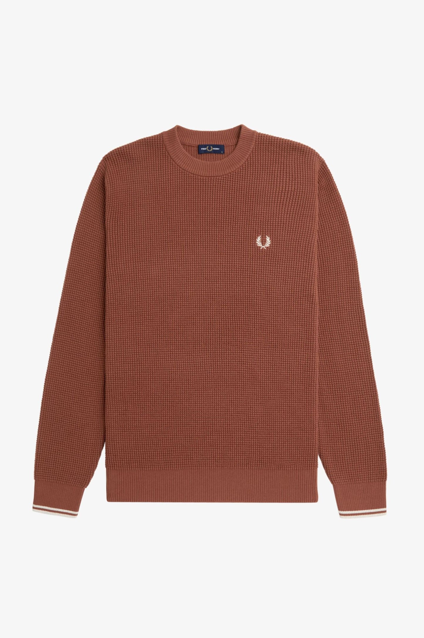 Fred Perry Waffle Stitch Jumper K6507