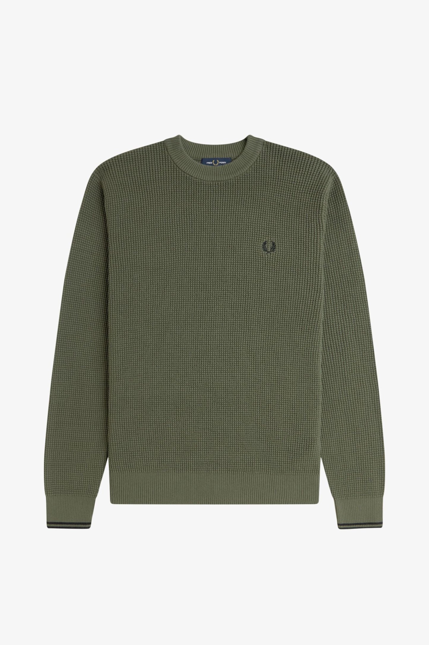 Fred Perry Waffle Stitch Jumper