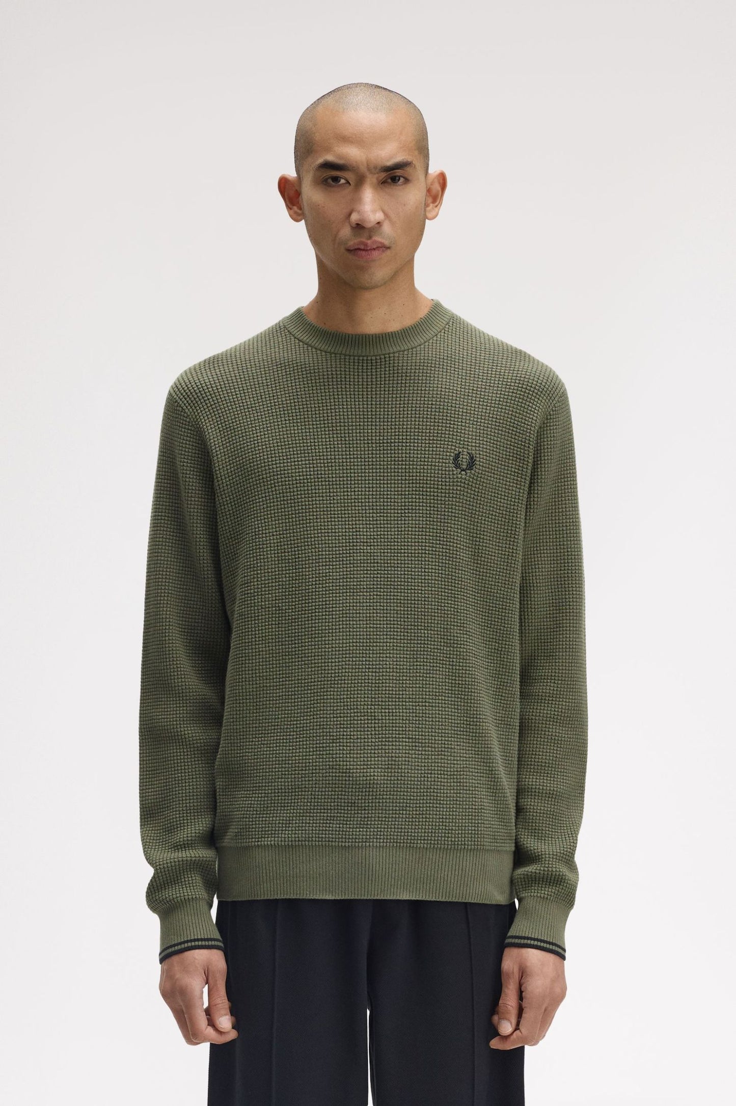 Fred Perry Waffle Stitch Jumper