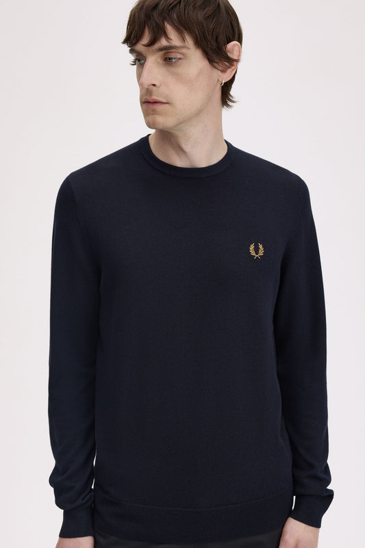 Fred Perry Classic Crew Neck Jumper