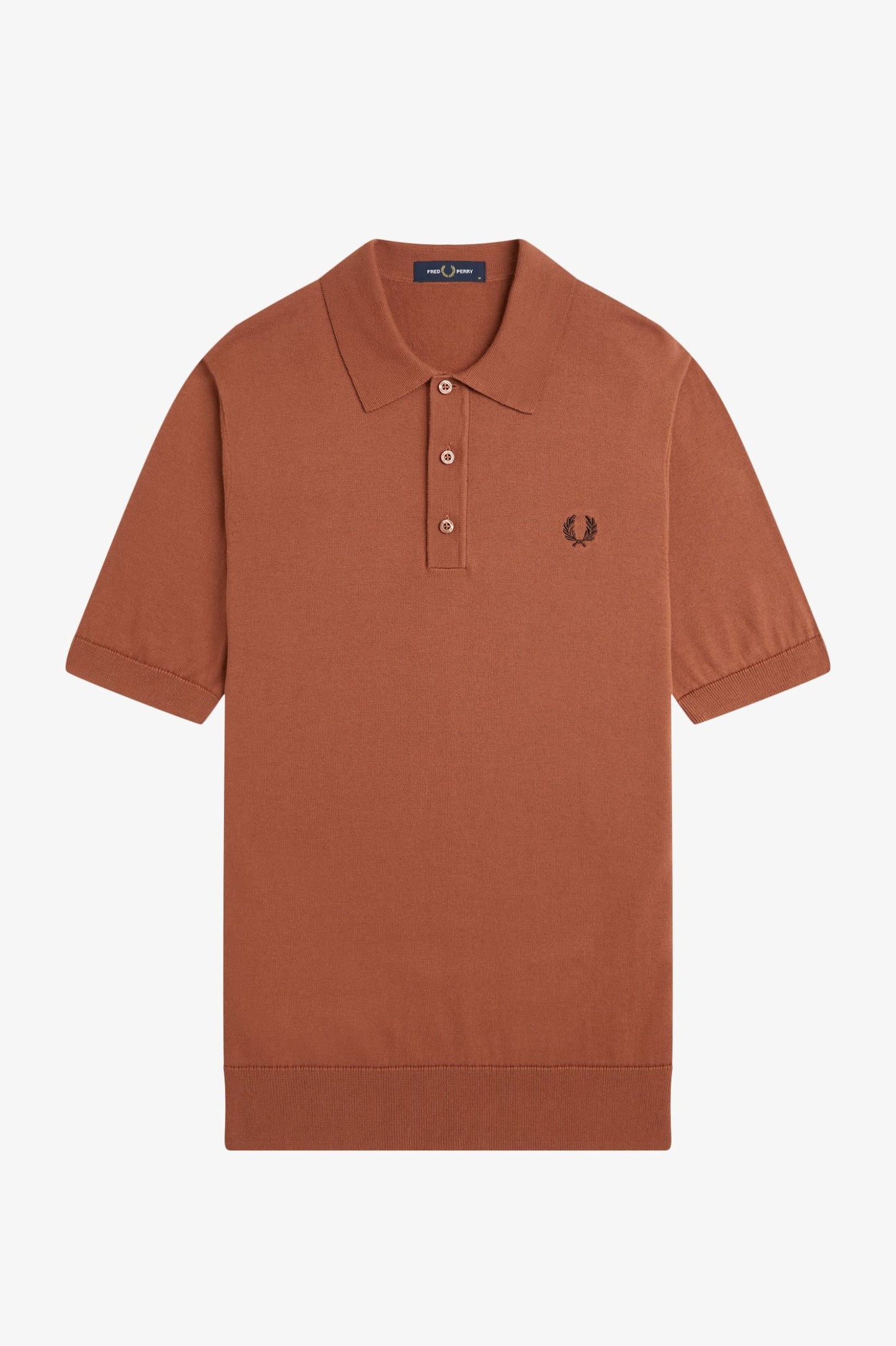 Fred Perry Cotton Knitted Shirt