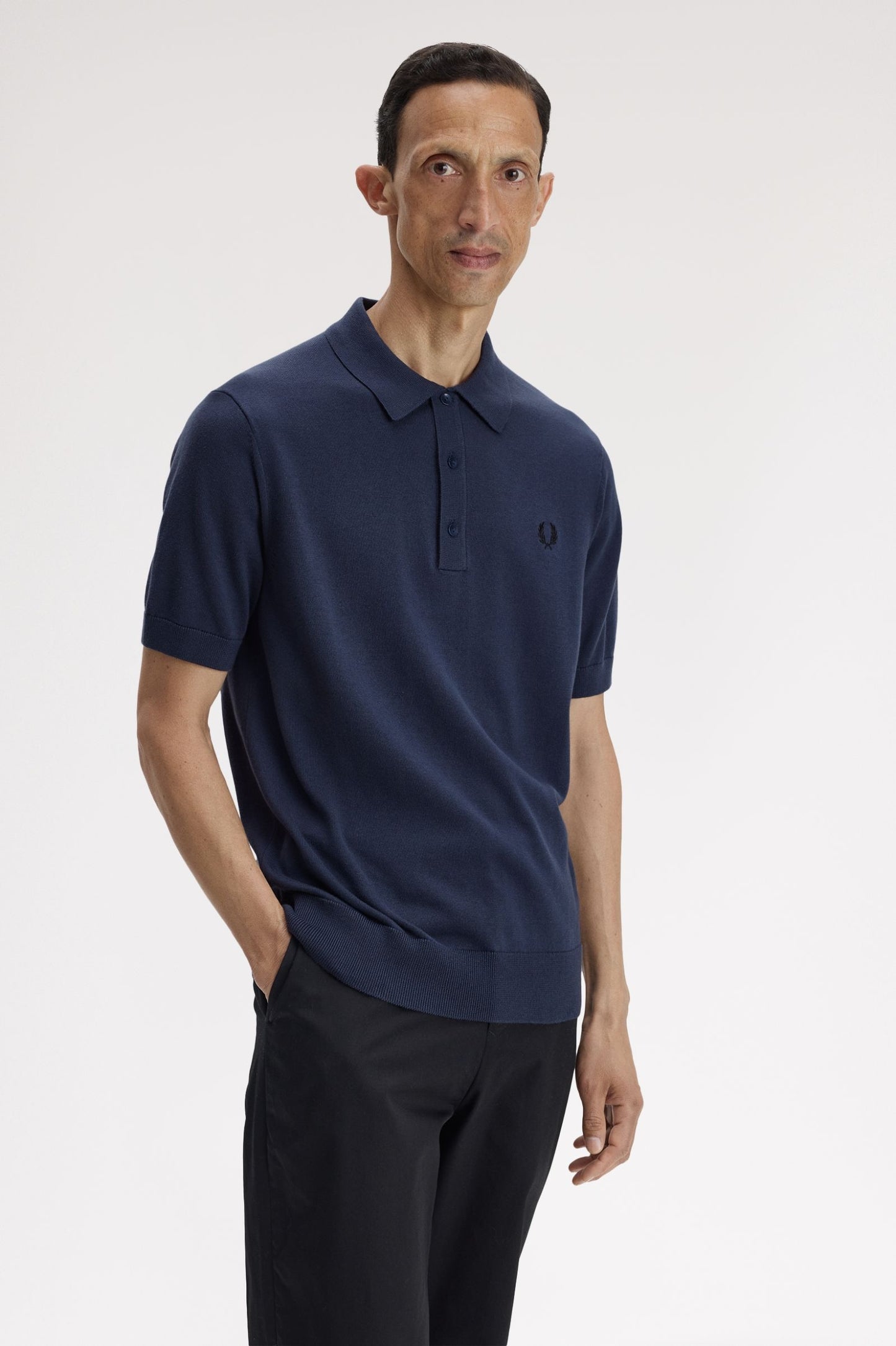Fred Perry Supima® Cotton Knitted Shirt K9725