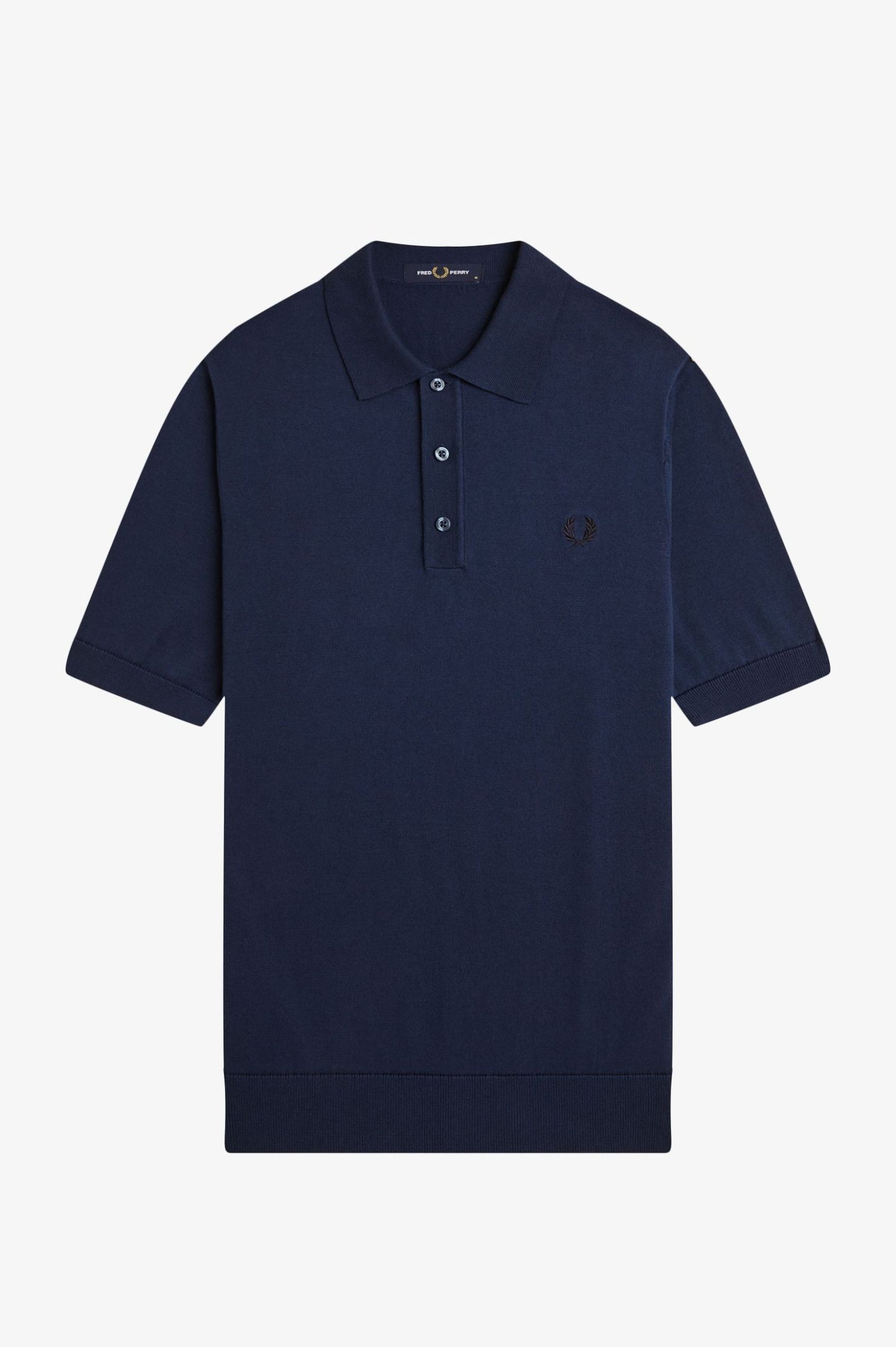 Fred Perry Cotton Knitted Shirt