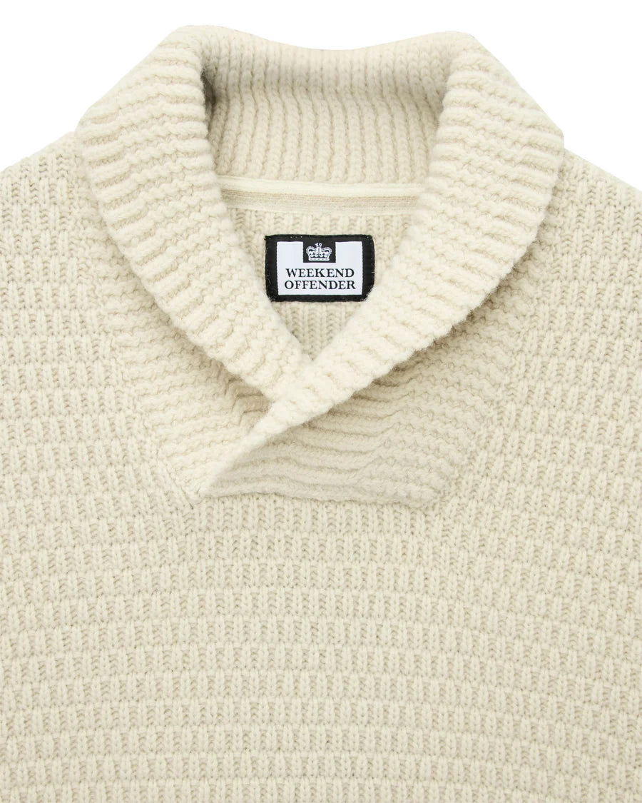 Weekend Offender Aberdare Jumper Calcium