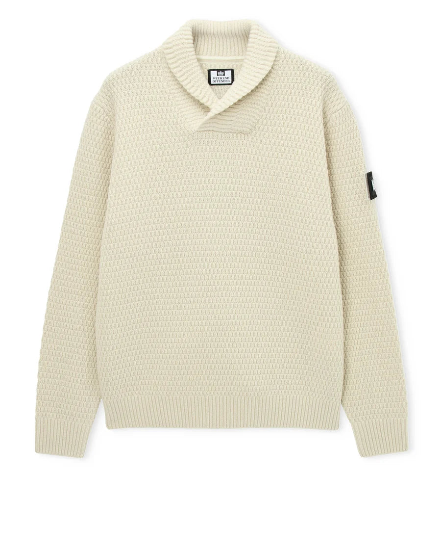Weekend Offender Aberdare Jumper Calcium