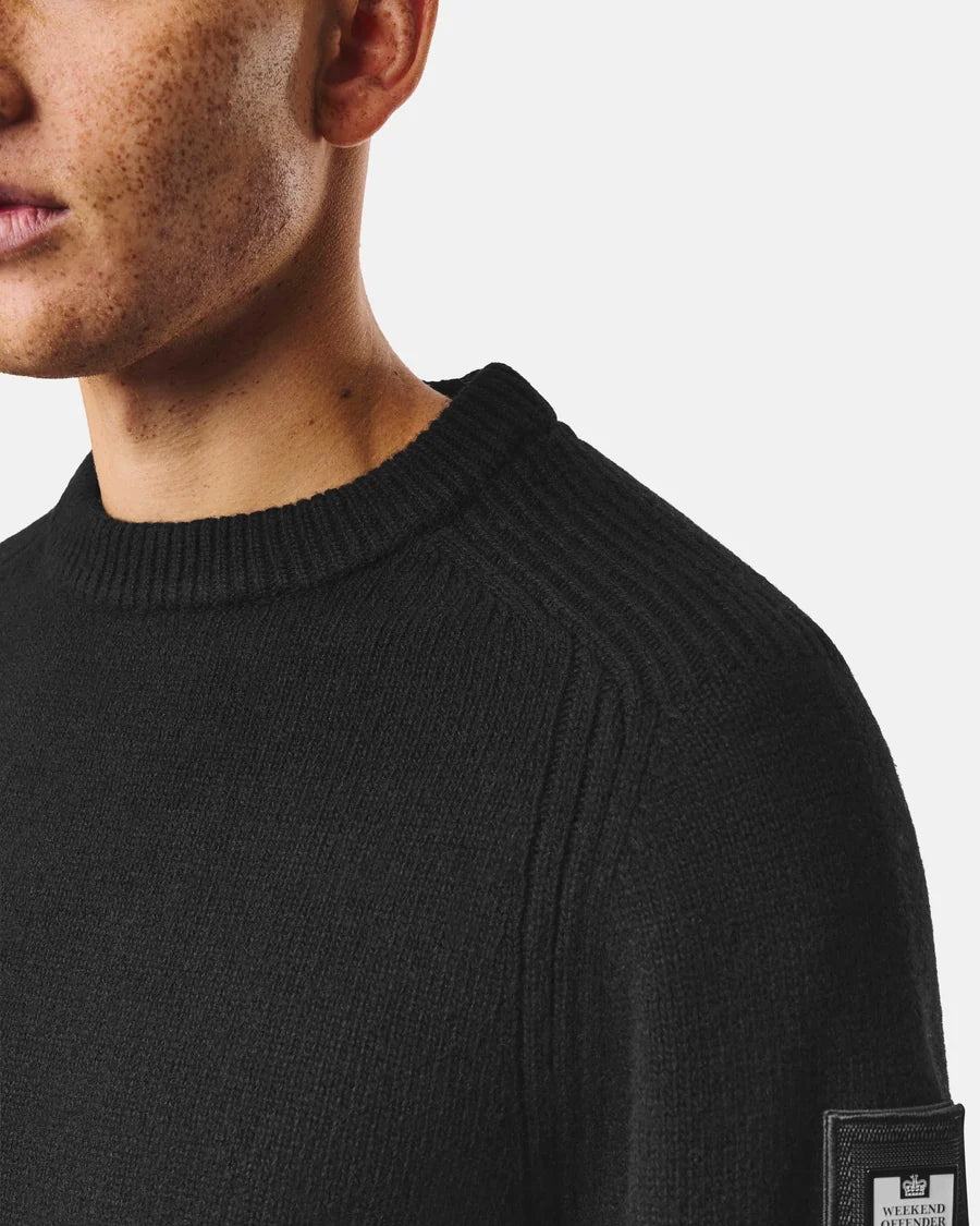 Weekend Offender Zagreb Jumper Black
