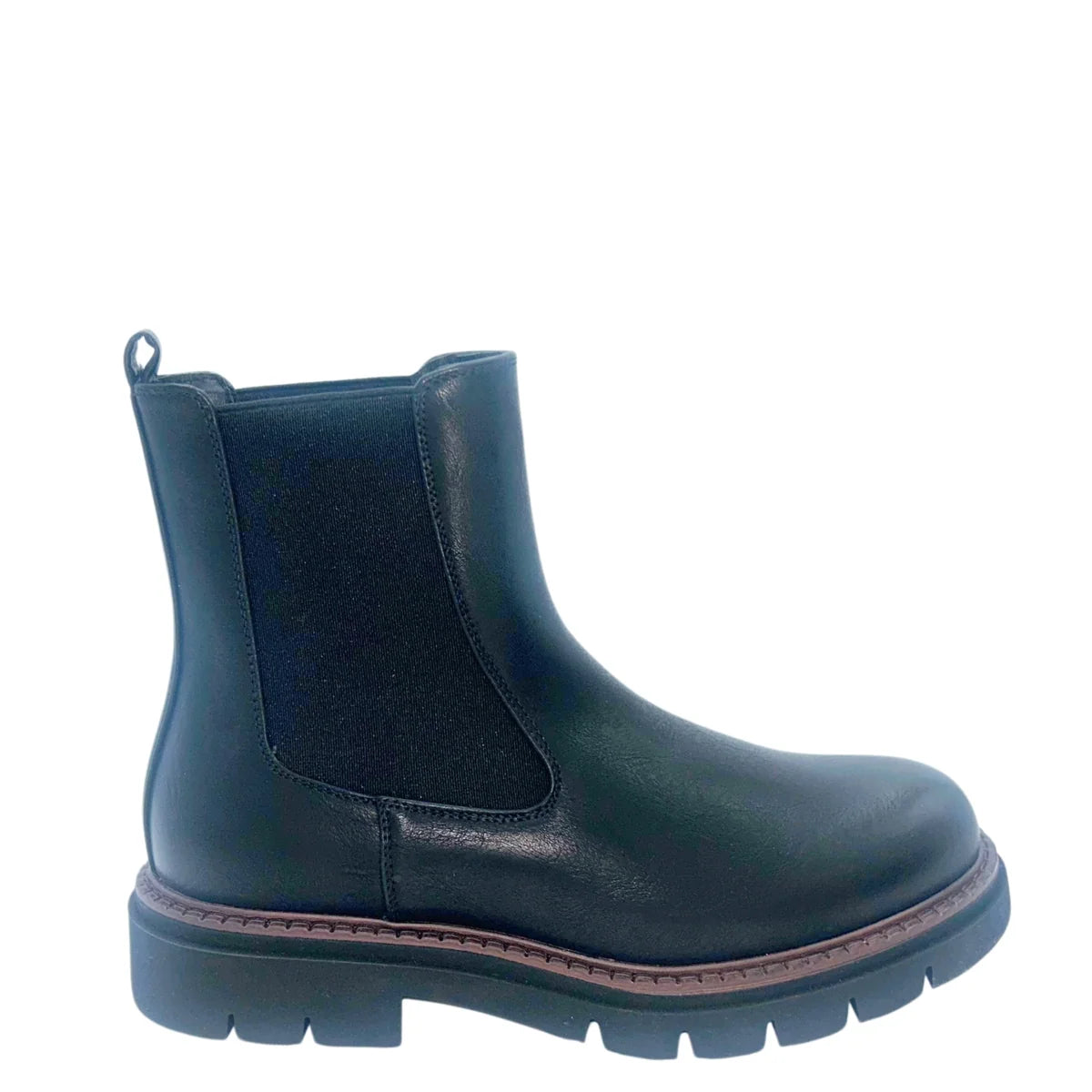 Lynsey Chelsea Black Boot