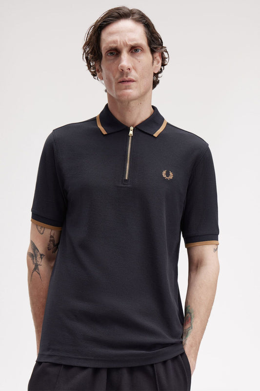 Fred Perry Crepe Pique Polo Shirt M1672