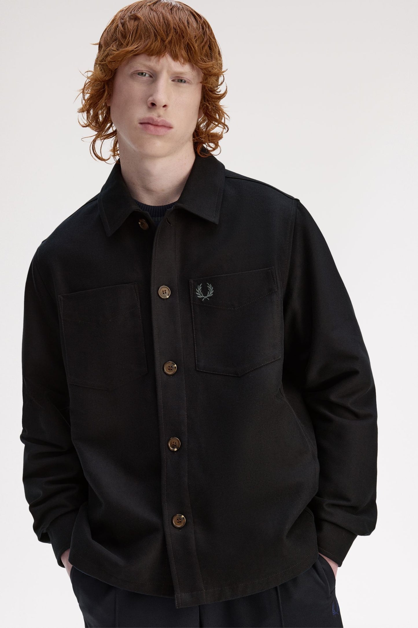 Fred Perry Brushed Twill Overshirt
