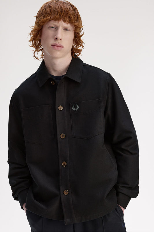Fred Perry Brushed Twill Overshirt